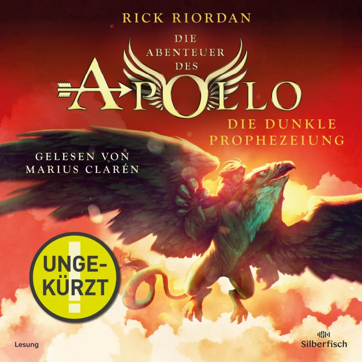 Cover: Die Abenteuer des Apollo 2: Die dunkle Prophezeiung (Hörbuch Download) von Rick Riordan