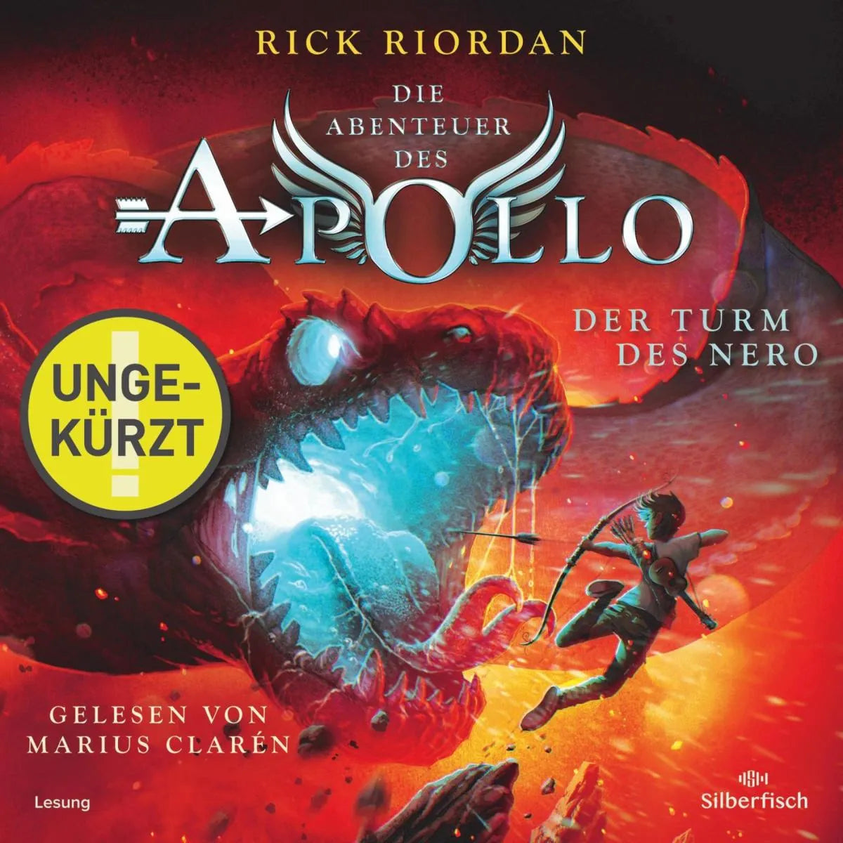 Cover: Die Abenteuer des Apollo 5: Der Turm des Nero (Hörbuch Download) von Rick Riordan