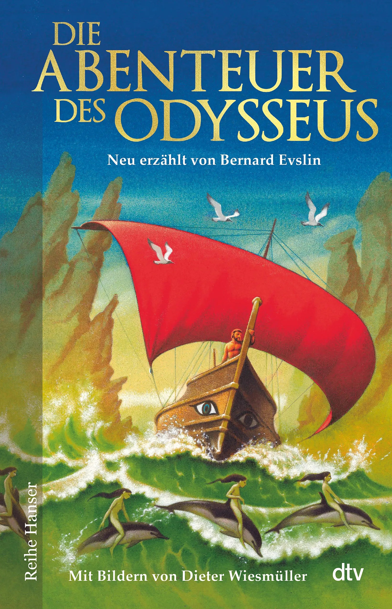 Buchcover von 'Die Abenteuer des Odysseus' - Gebundene Ausgabe von Bernard Evslin