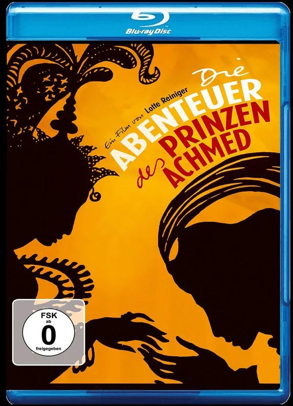 Die Abenteuer des Prinzen Achmed - Blu-ray Disc
