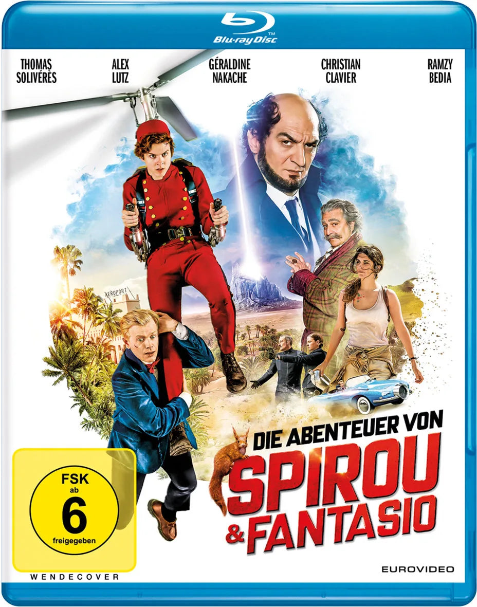 Die Abenteuer von Spirou & Fantasio - Blu-ray Disc