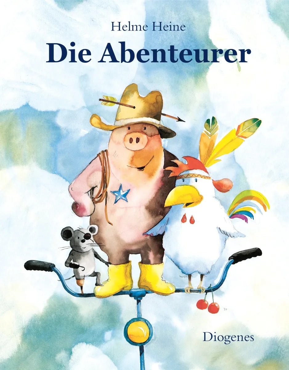 Buchcover von 'Die Abenteurer' - Gebundene Ausgabe von Helme Heine