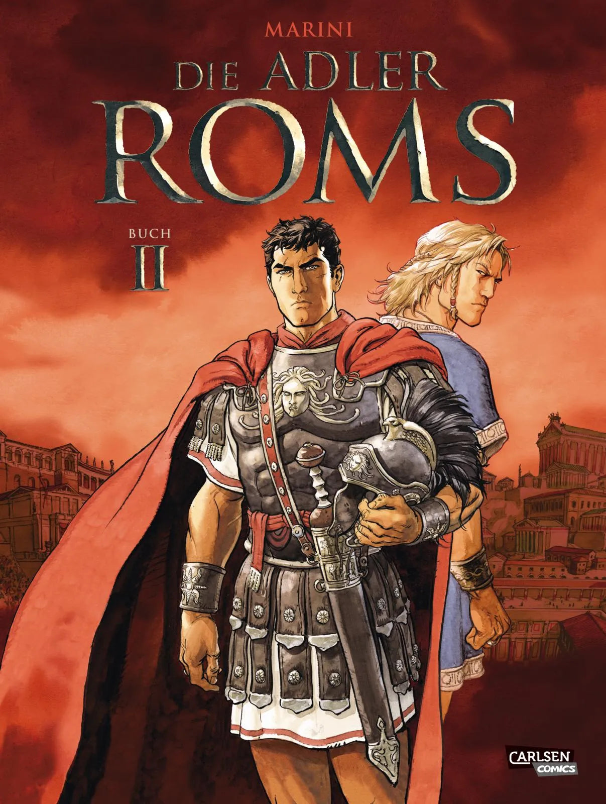 Buchcover von 'Die Adler Roms' - Gebundene Ausgabe von Enrico Marini