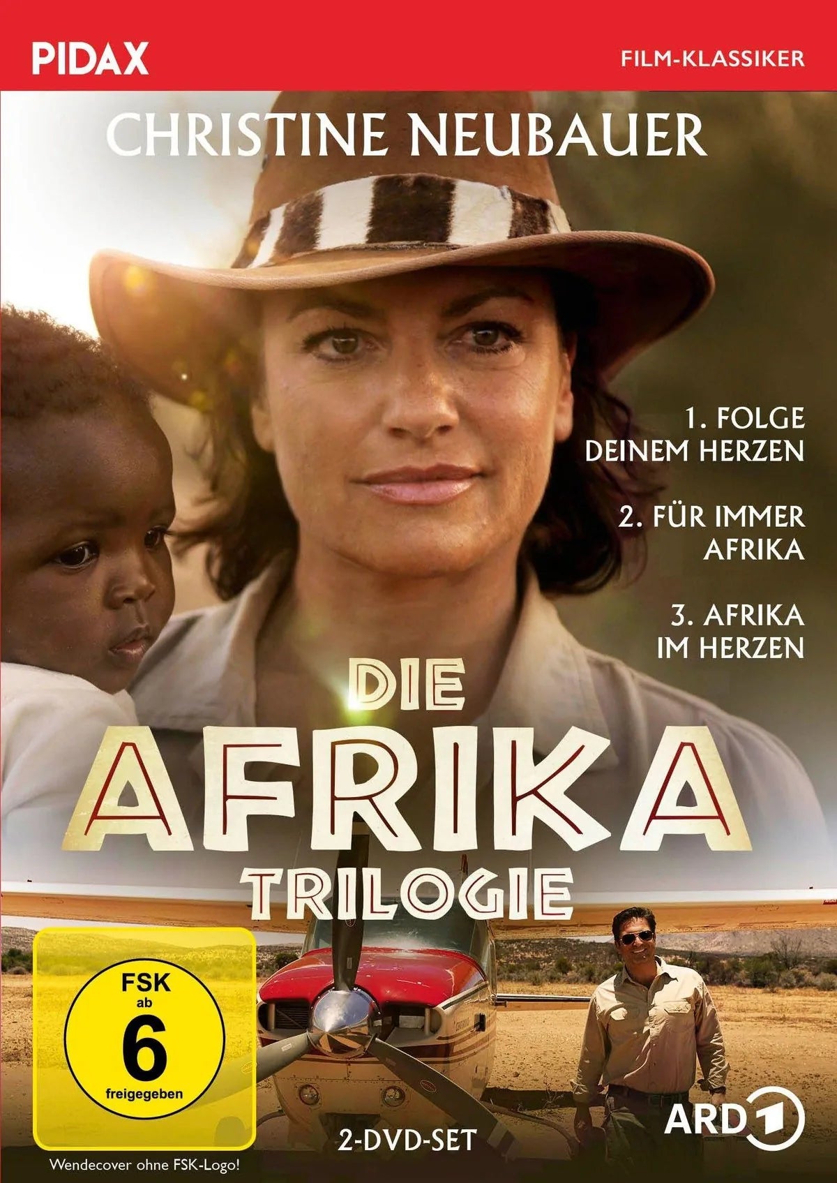Die Afrika-Trilogie - Die komplette 3-teilige Sp - DVD