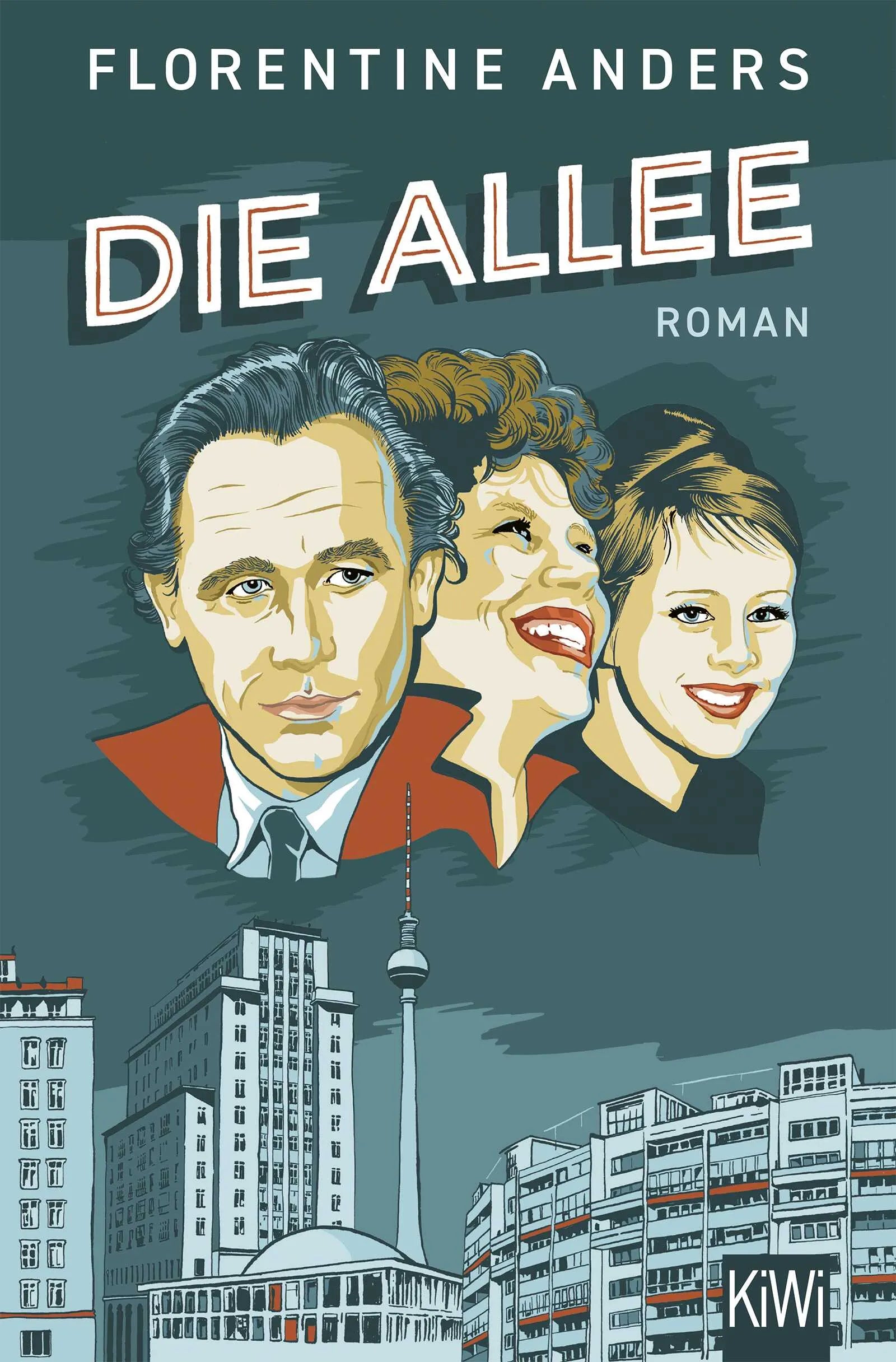 Cover: Die Allee (Taschenbuch) von Florentine Anders