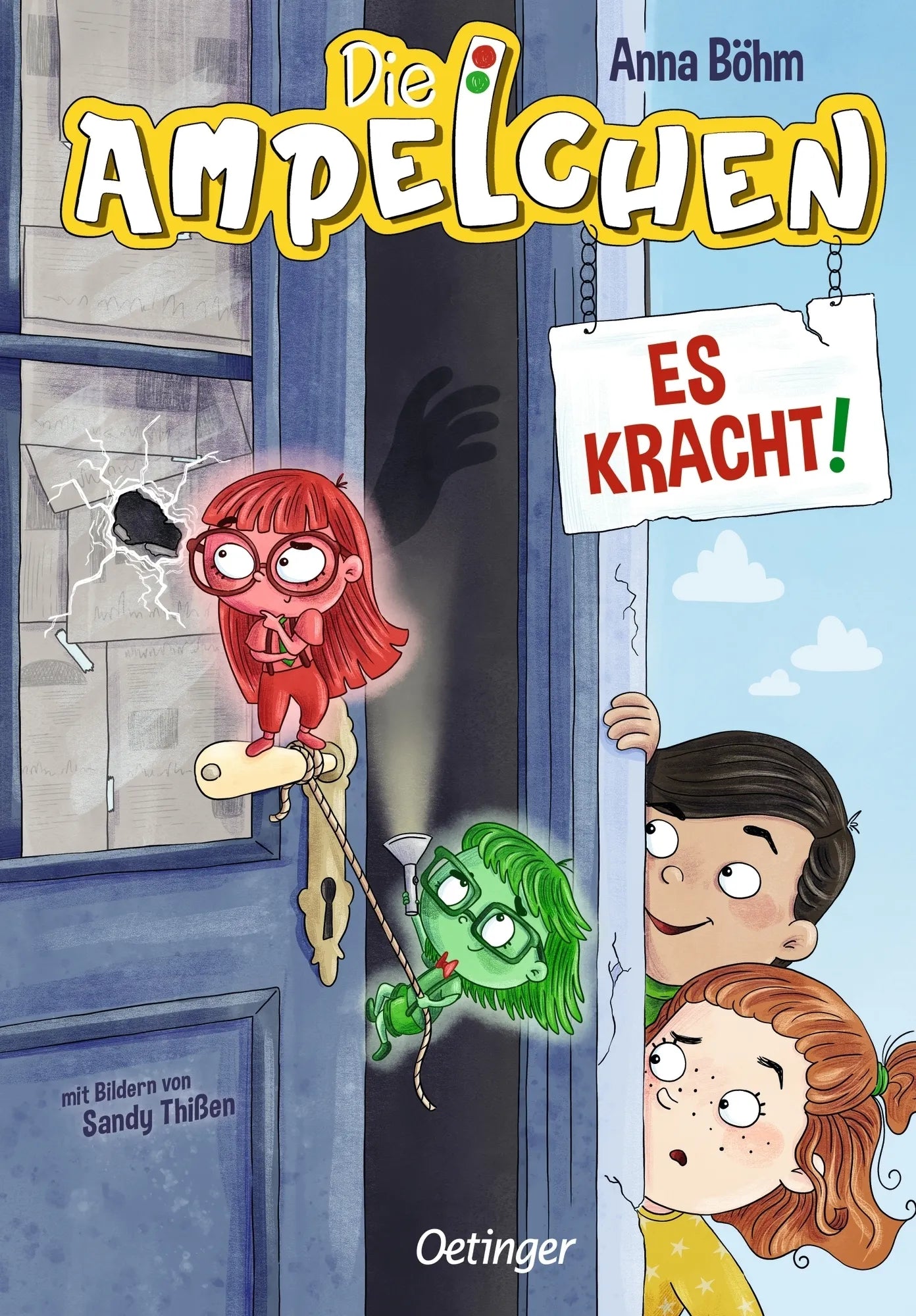 Buchcover von 'Die Ampelchen 2. Es kracht!' - Gebundene Ausgabe von Anna Böhm
