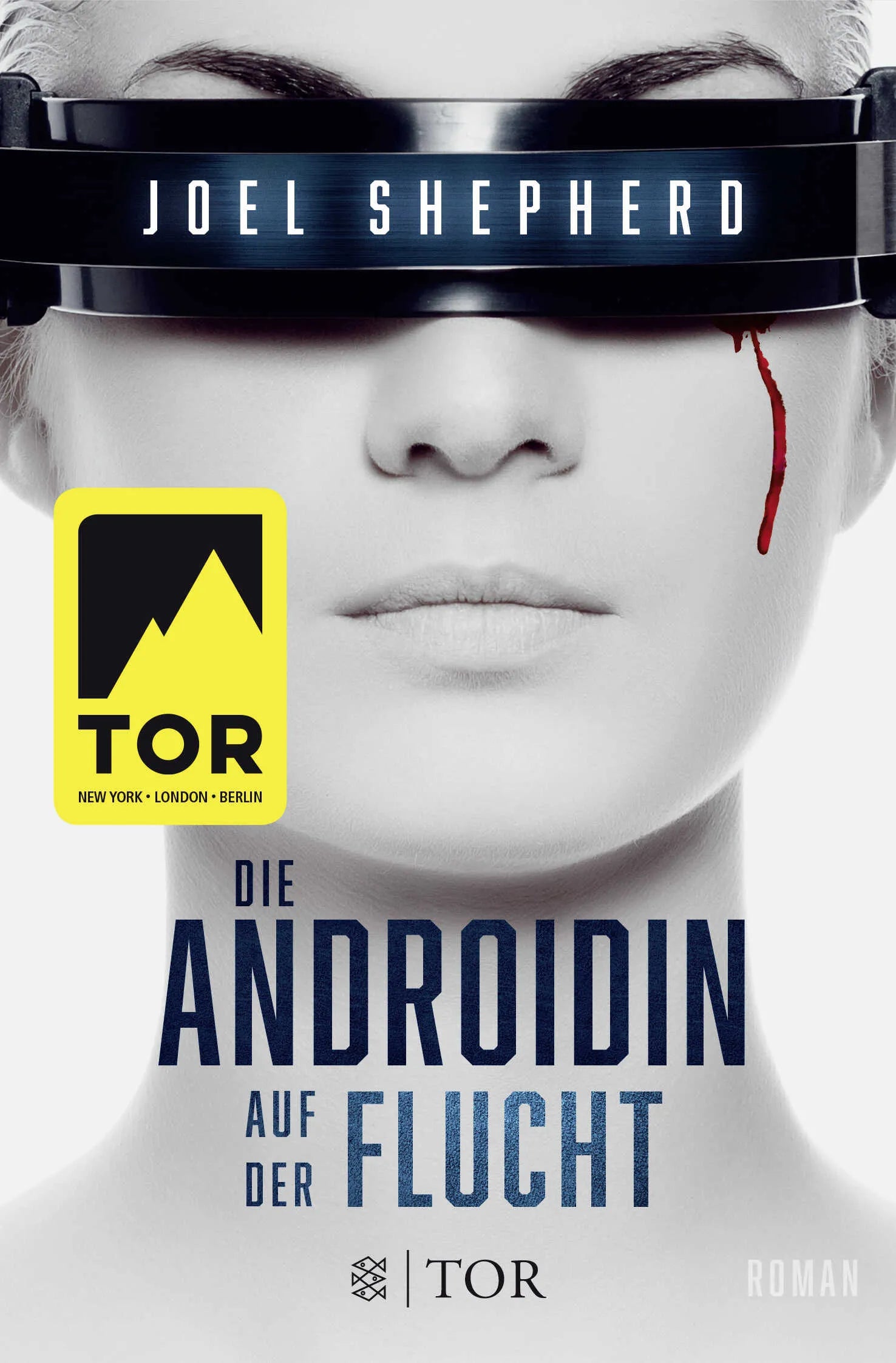 Buchcover von 'Die Androidin - Auf der Flucht' - Taschenbuch von Joel Shepherd