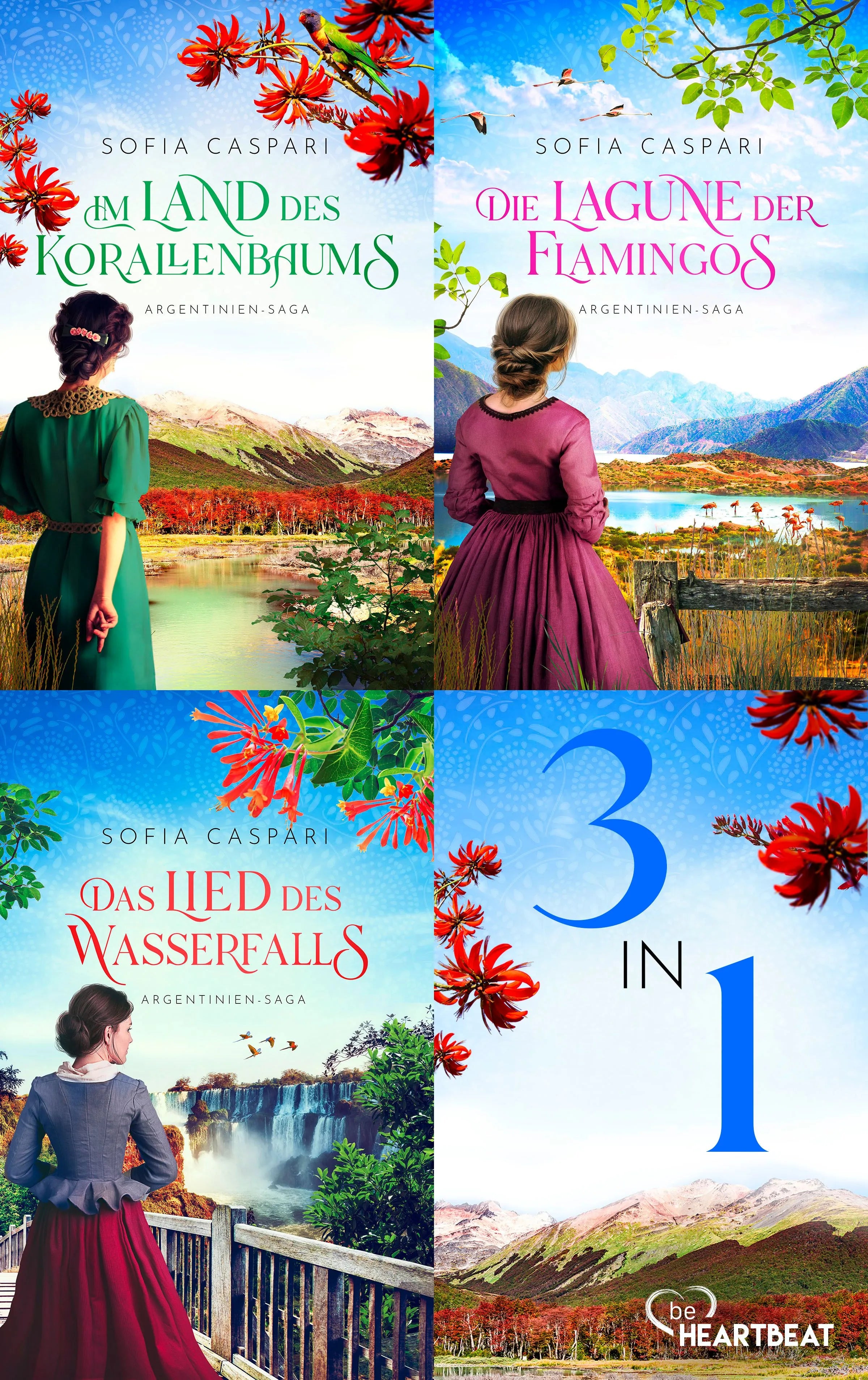 Cover: Die Argentinien-Saga | Die vollständige Trilogie (E-Book) von Sofia Caspari