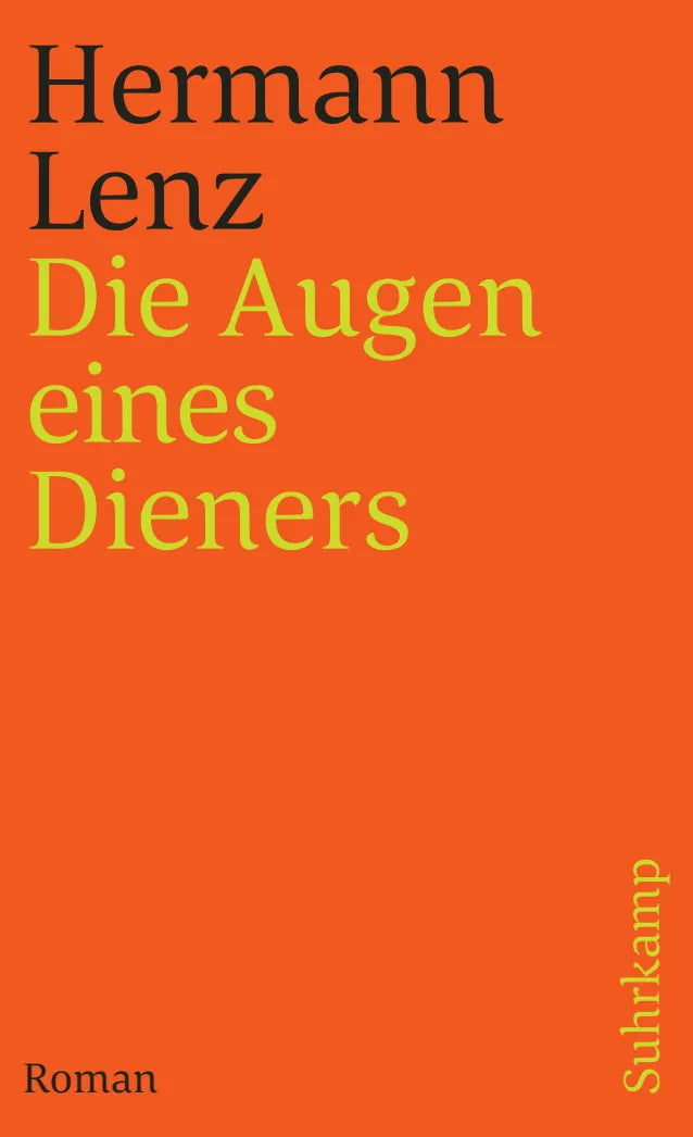 Buchcover von 'Die Augen eines Dieners' - Taschenbuch von Hermann Lenz