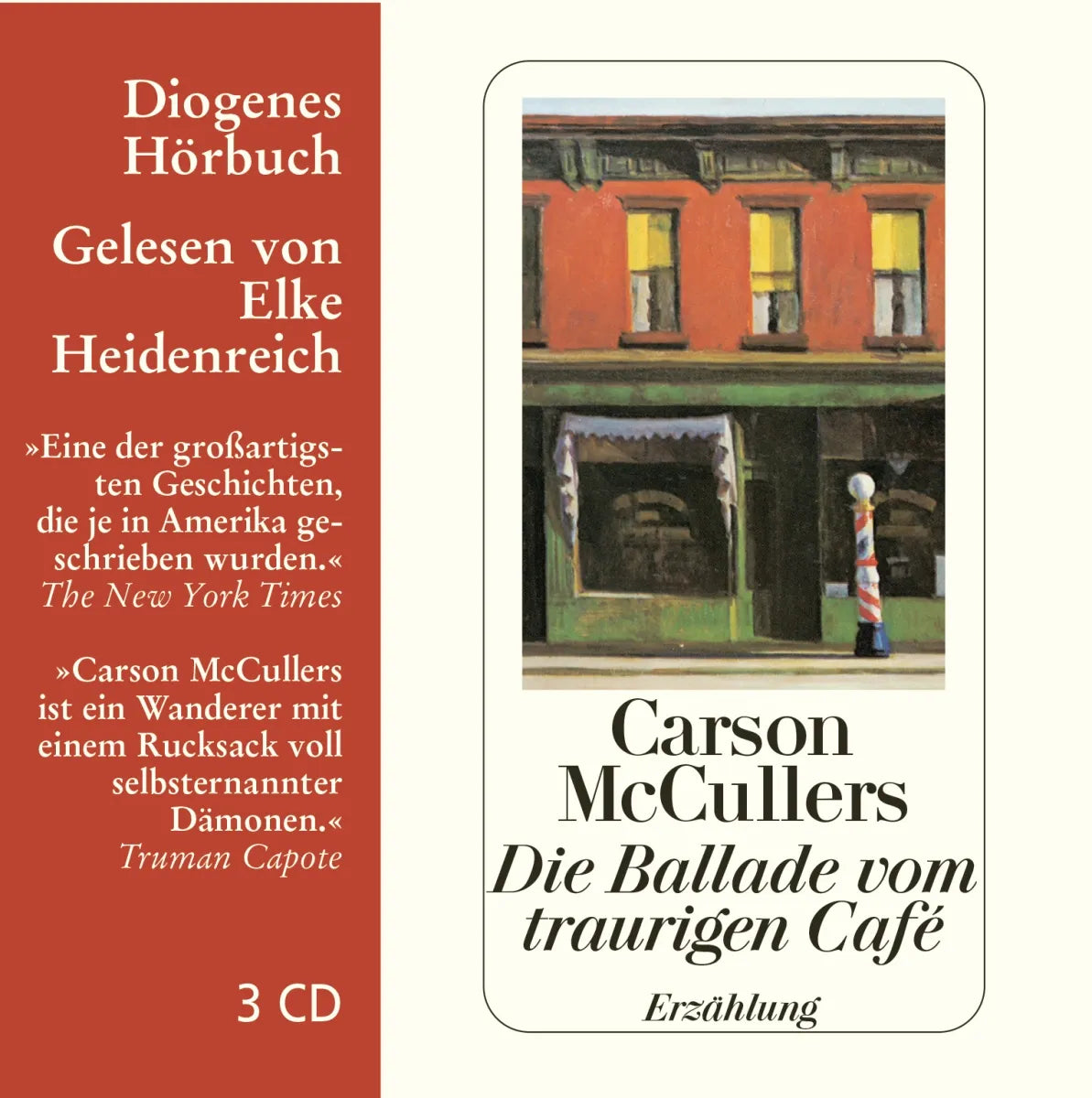 Buchcover von 'Die Ballade vom traurigen Café' - Hörbuch (CD) von Carson McCullers
