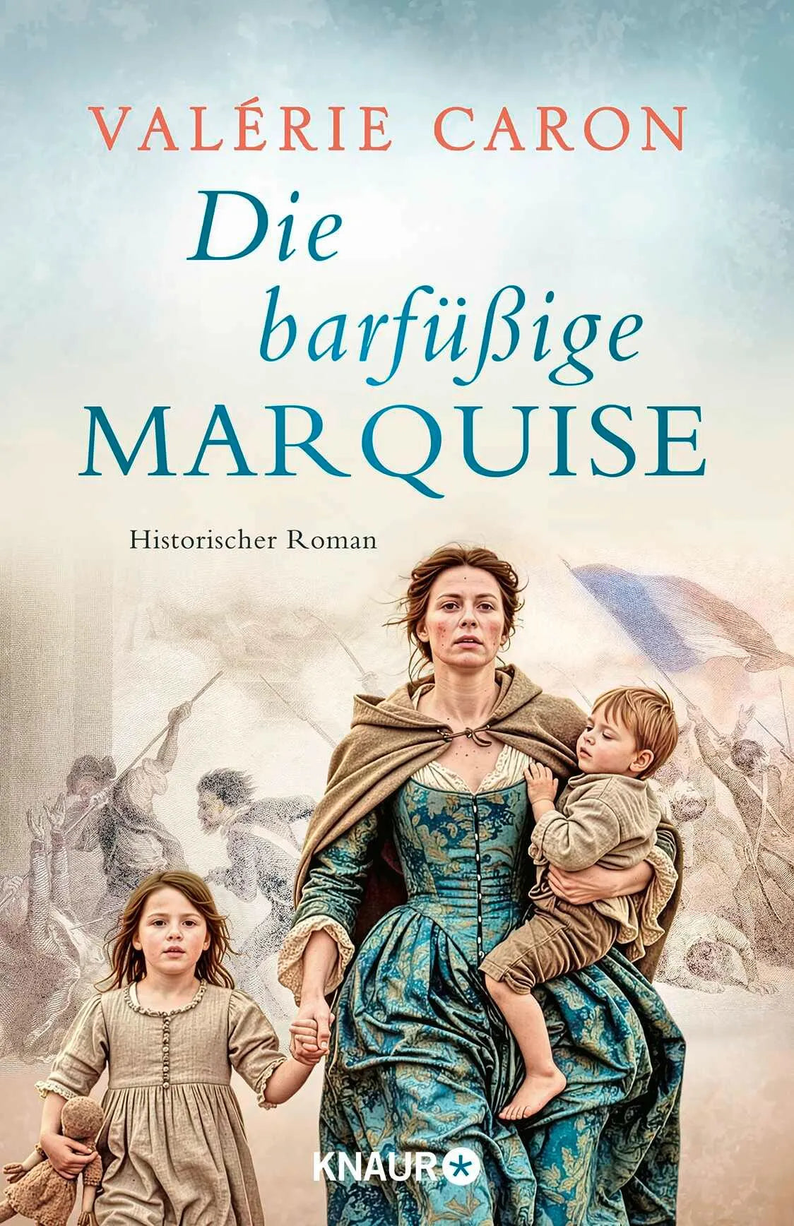 Cover: Die barfüßige Marquise (Paperback) von Valérie Caron