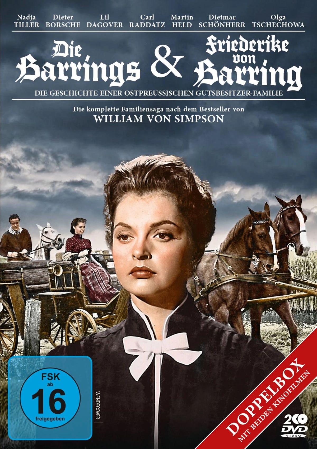 DVD-Cover: Die Barrings & Friederike von Barring (Neuauflag. Regie: Rolf Thiele