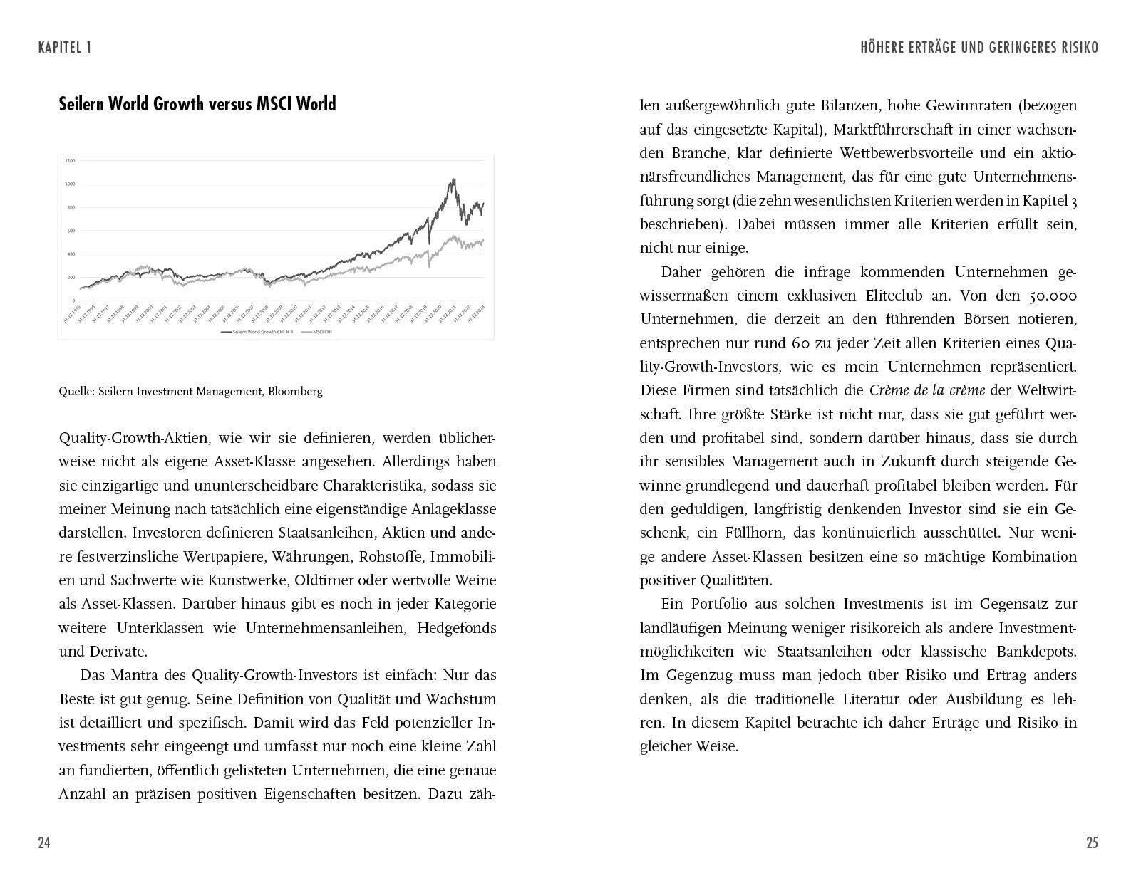 Innenansicht von 'Die besten Aktien der Welt: 10 goldene Regeln für höhere Renditen bei geringerem Risiko' - Taschenbuch