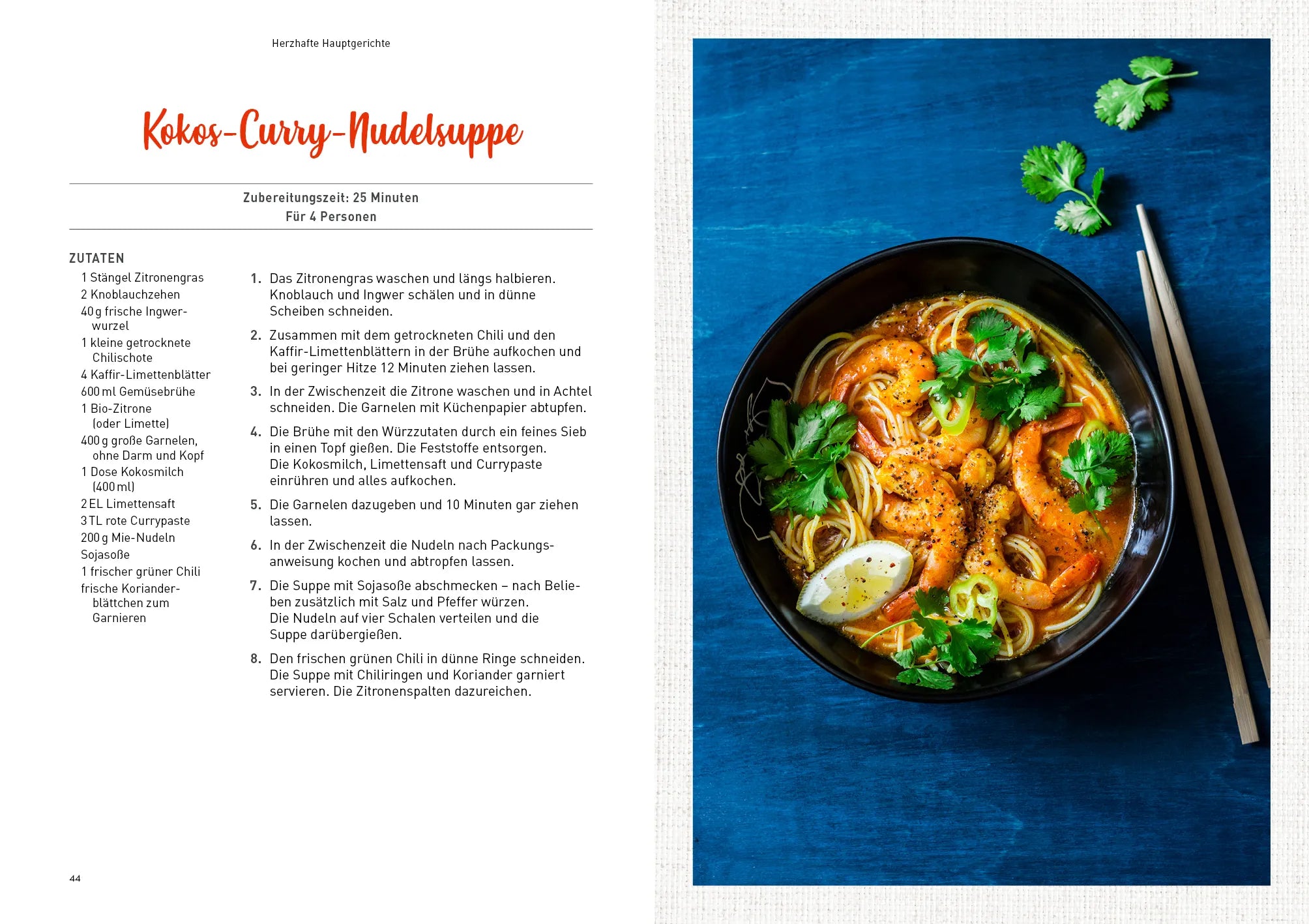 Innenansicht von 'Die besten Kochrezepte: Schnell & einfach' - Taschenbuch