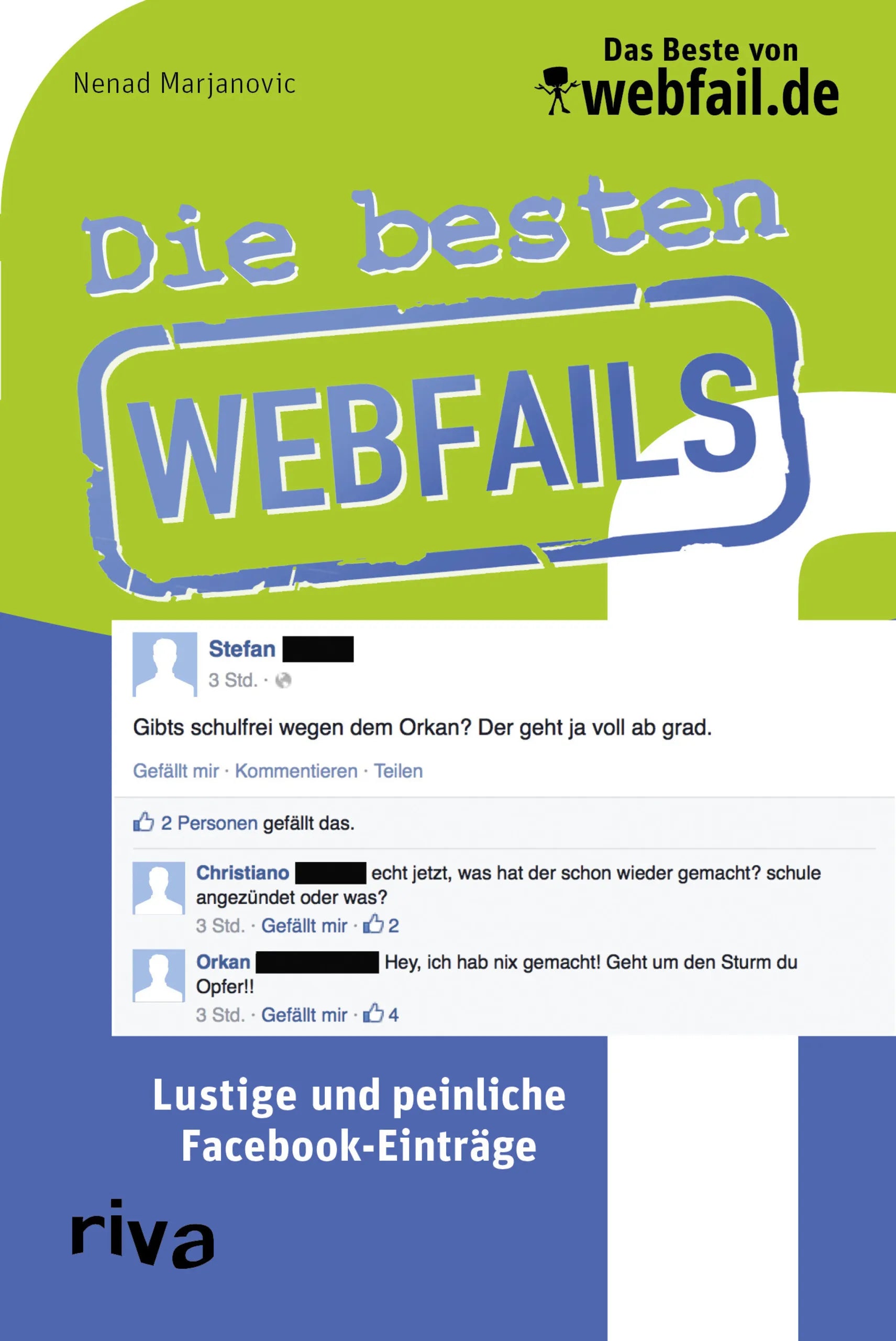 Buchcover von 'Die besten Webfails' - Taschenbuch von Nenad Marjanovic