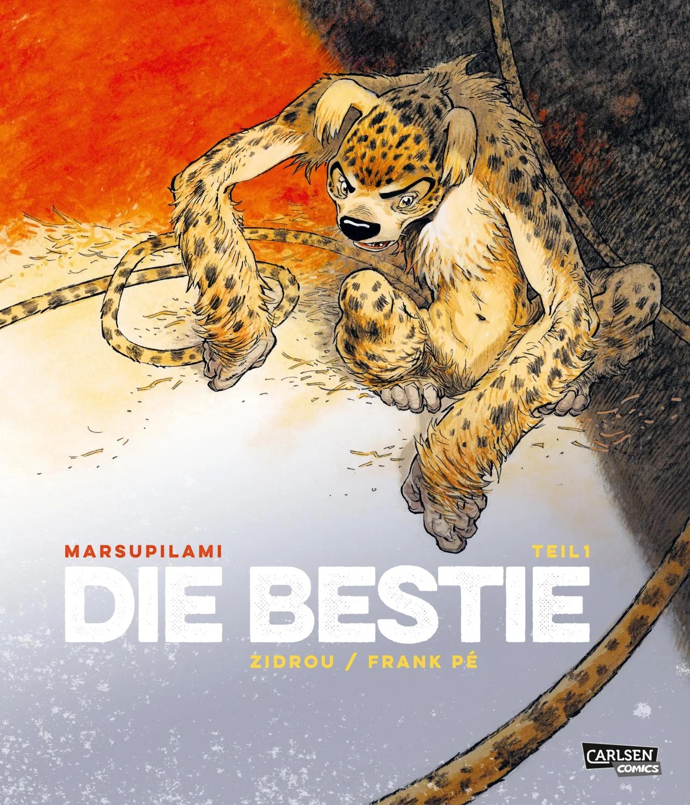 Buchcover von 'Die Bestie 1' - Gebundene Ausgabe von Zidrou