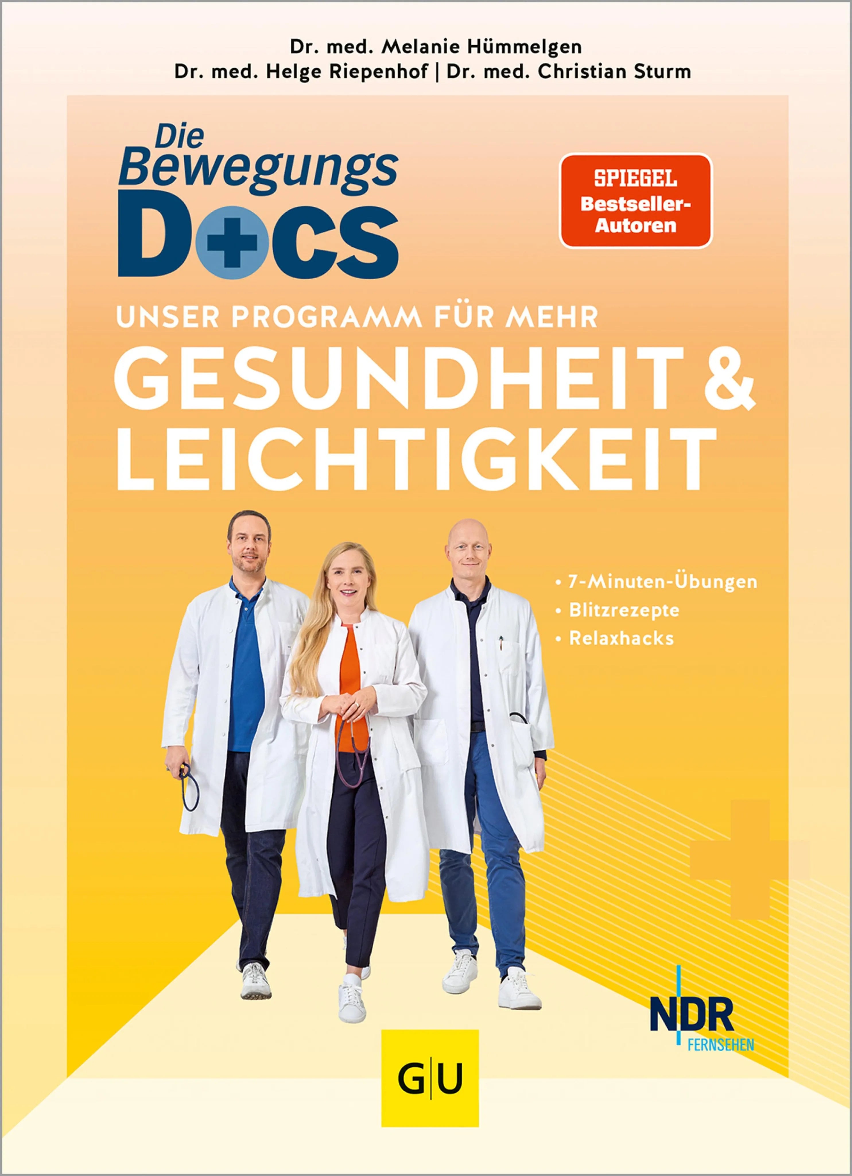 Cover: Die Bewegungs-Docs – Unser Programm für mehr Gesundheit und Leichtigkeit (E-Book) von Dr. med. Melanie Hümmelgen