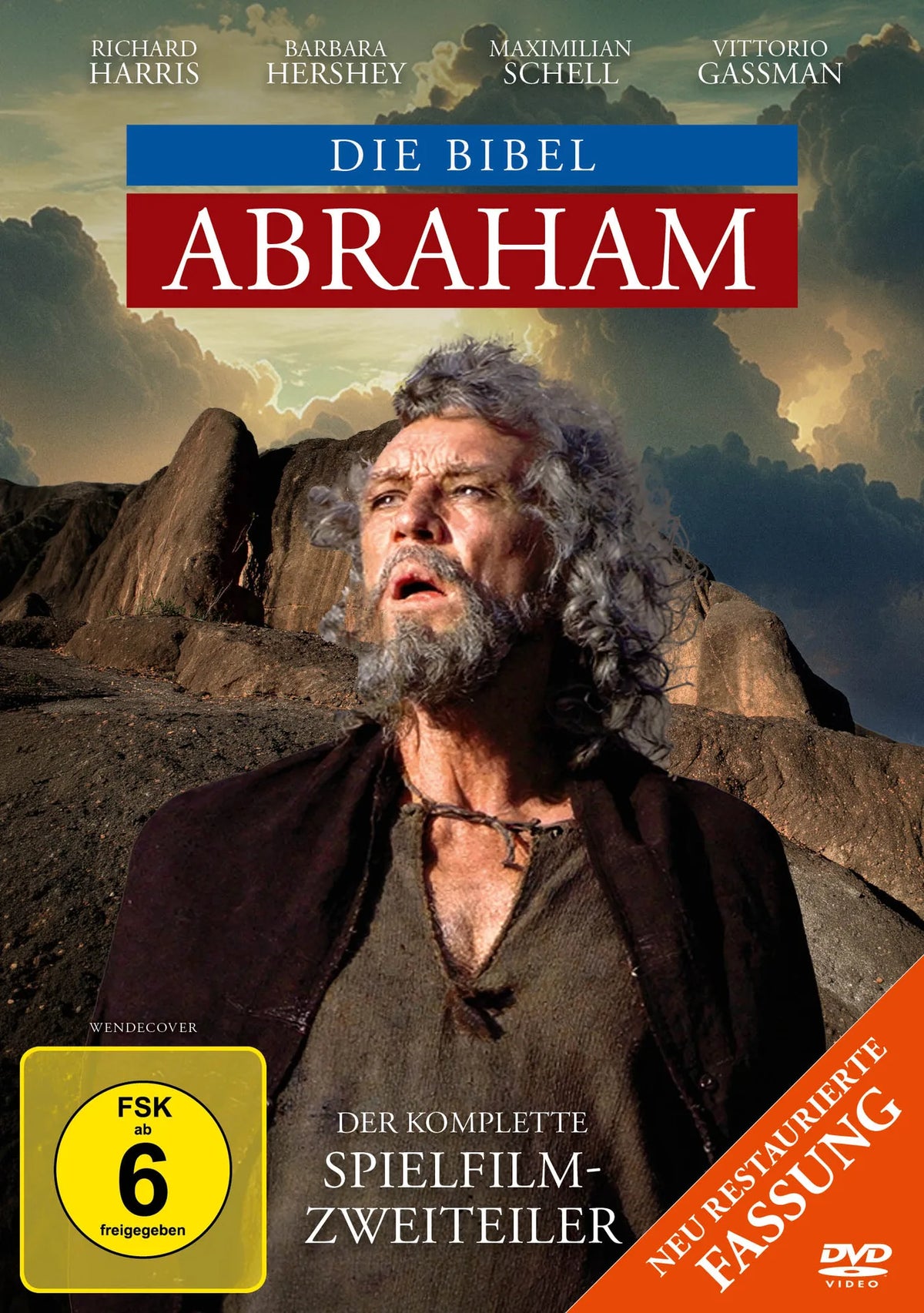 DVD-Cover: Die Bibel: Abraham. Regie: Joseph Sargent