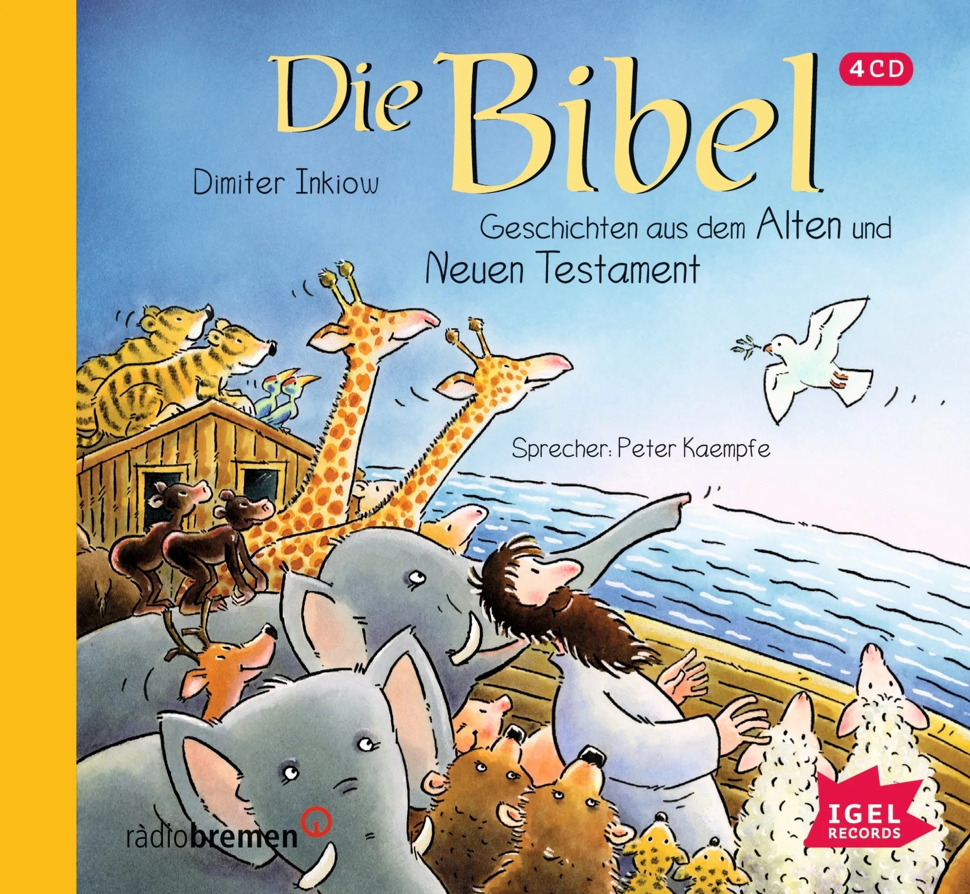 Buchcover von 'Die Bibel. Geschichten aus dem Alten und Neuen Testament' - Hörbuch (CD) von Dimiter Inkiow