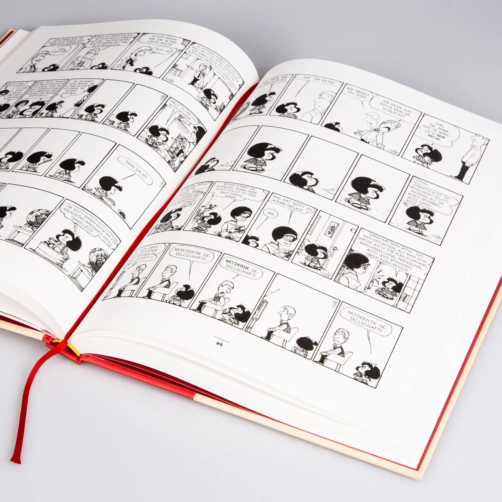 Produktansicht: Die Bibliothek der Comic-Klassiker: Mafalda (Gebundene Ausgabe)