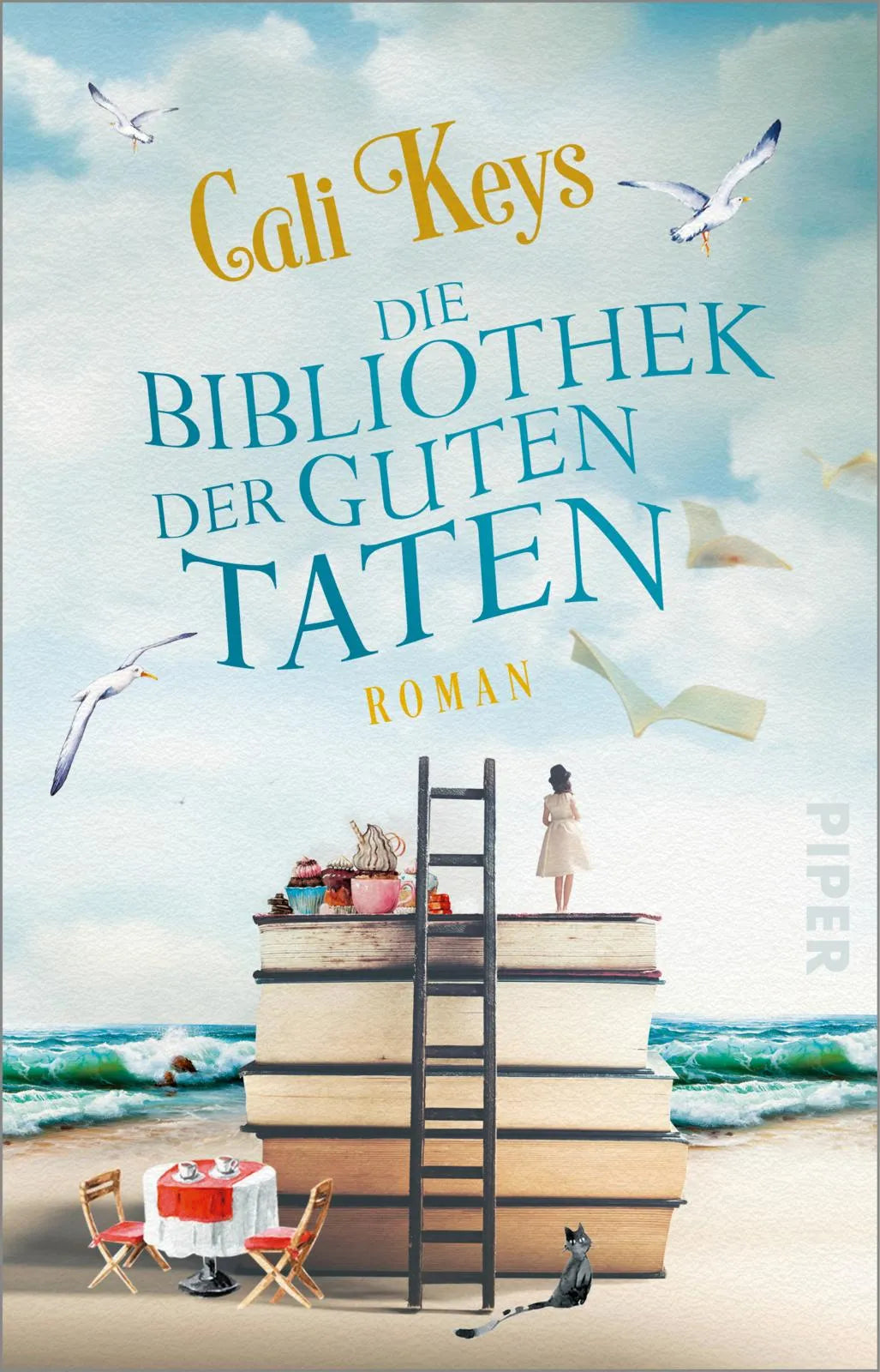 Buchcover von 'Die Bibliothek der guten Taten' - Taschenbuch von Cali Keys