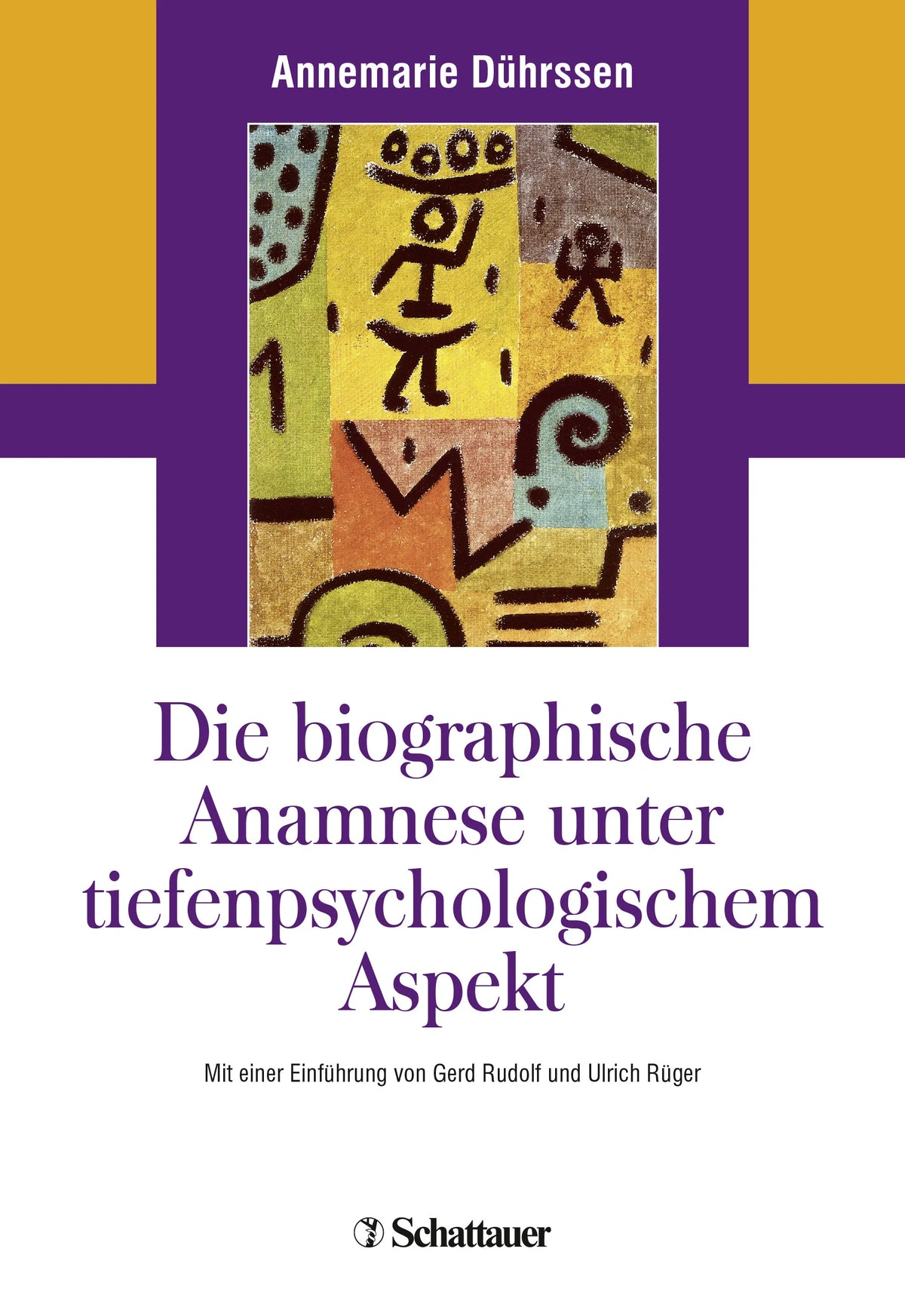 Buchcover von 'Die biografische Anamnese unter tiefenpsychologischem Aspekt' - Paperback von Annemarie Dührssen