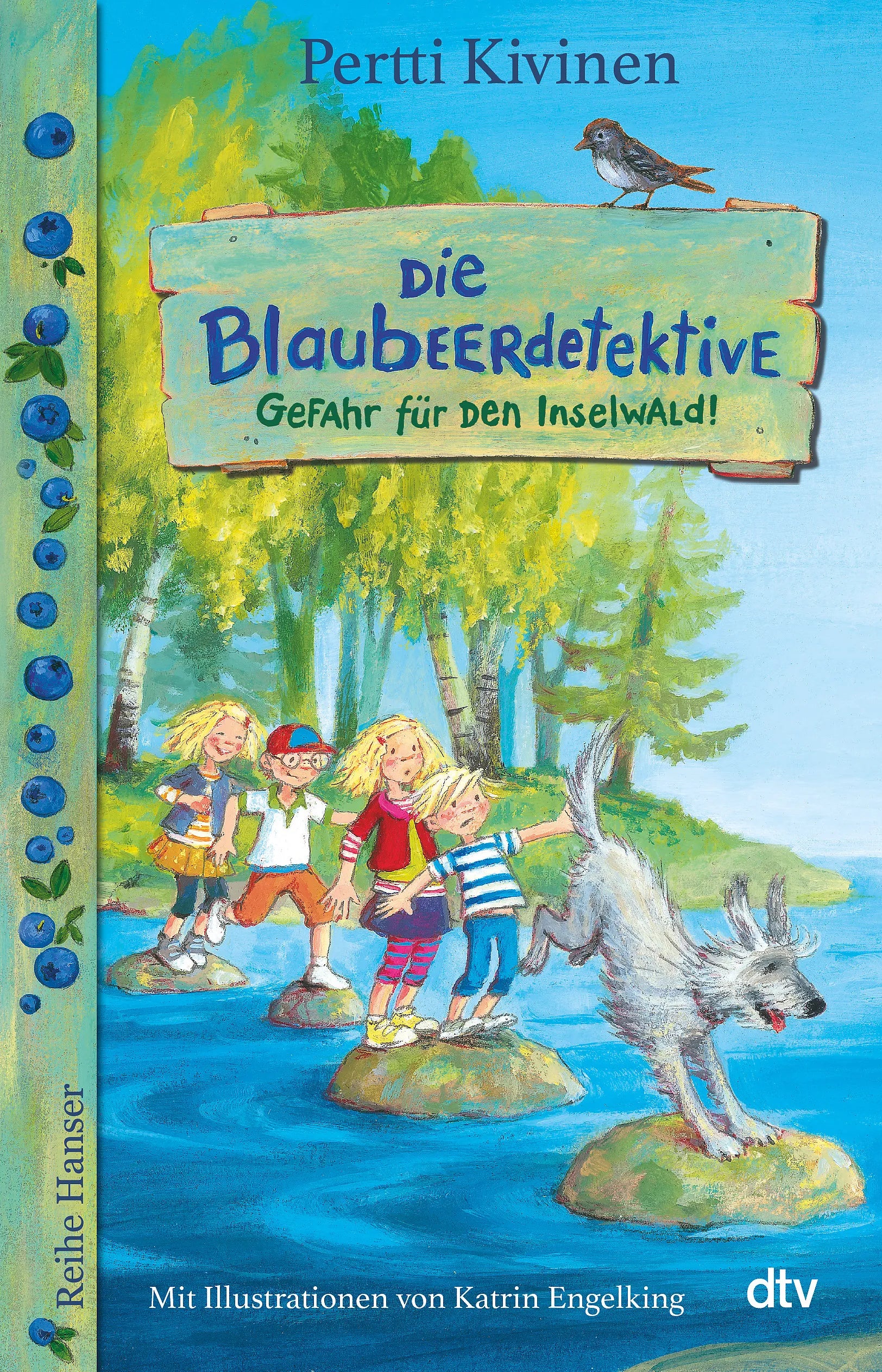 Buchcover von 'Die Blaubeerdetektive' - Gebundene Ausgabe von Pertti Kivinen