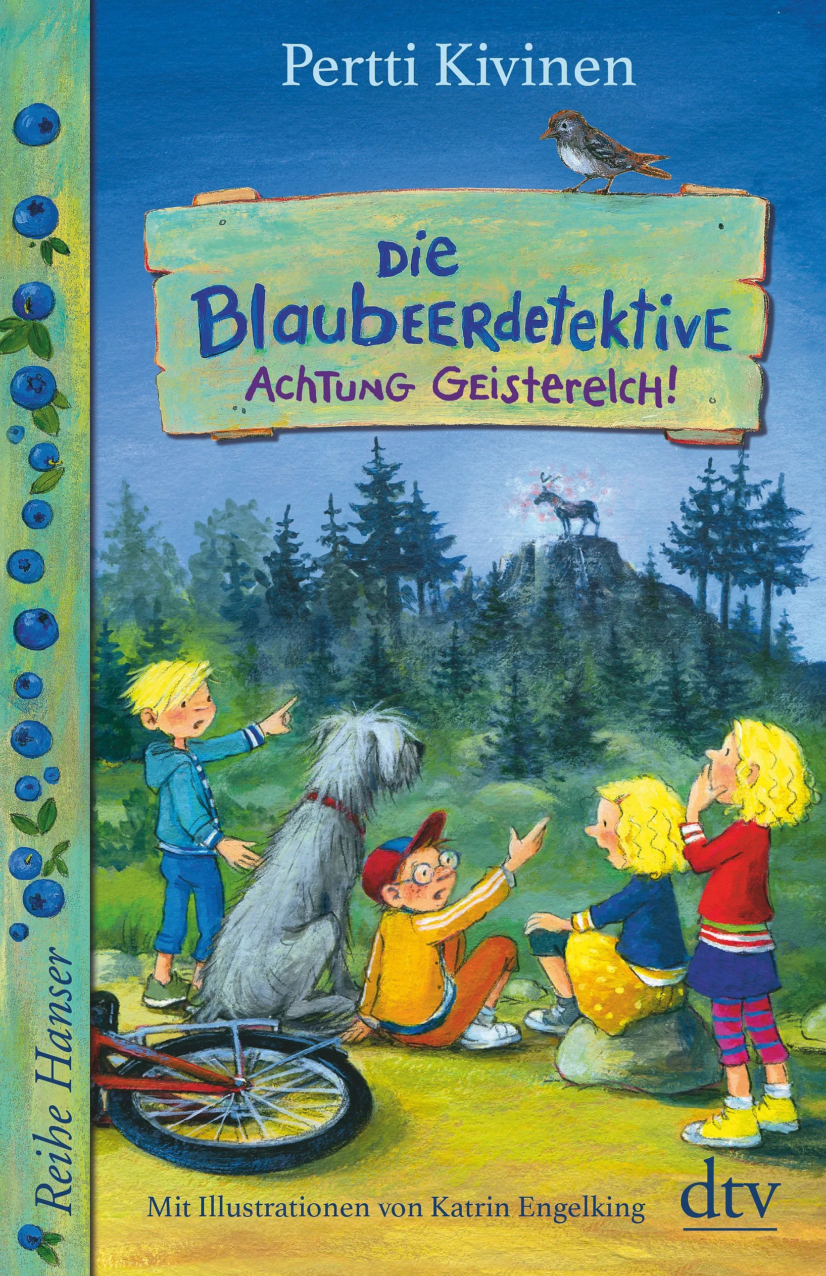 Buchcover von 'Die Blaubeerdetektive' - Gebundene Ausgabe von Pertti Kivinen
