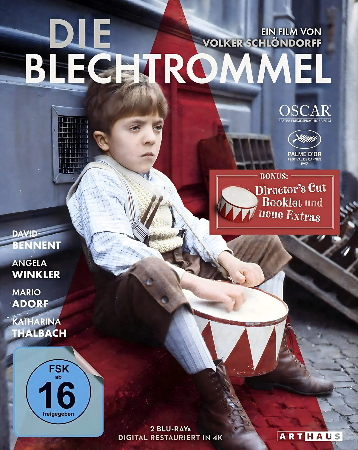 Die Blechtrommel Filmklassiker auf Blu-ray Cover