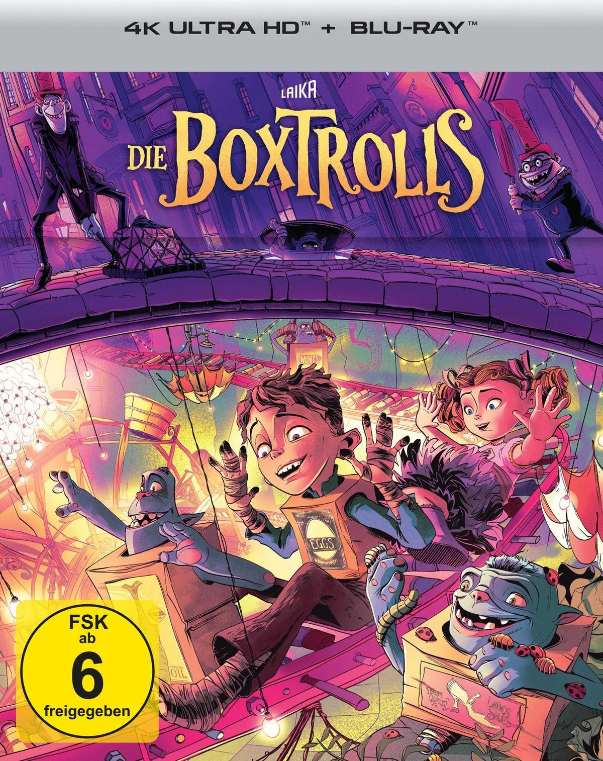 Die Boxtrolls - Blu-ray 4K Ultra HD