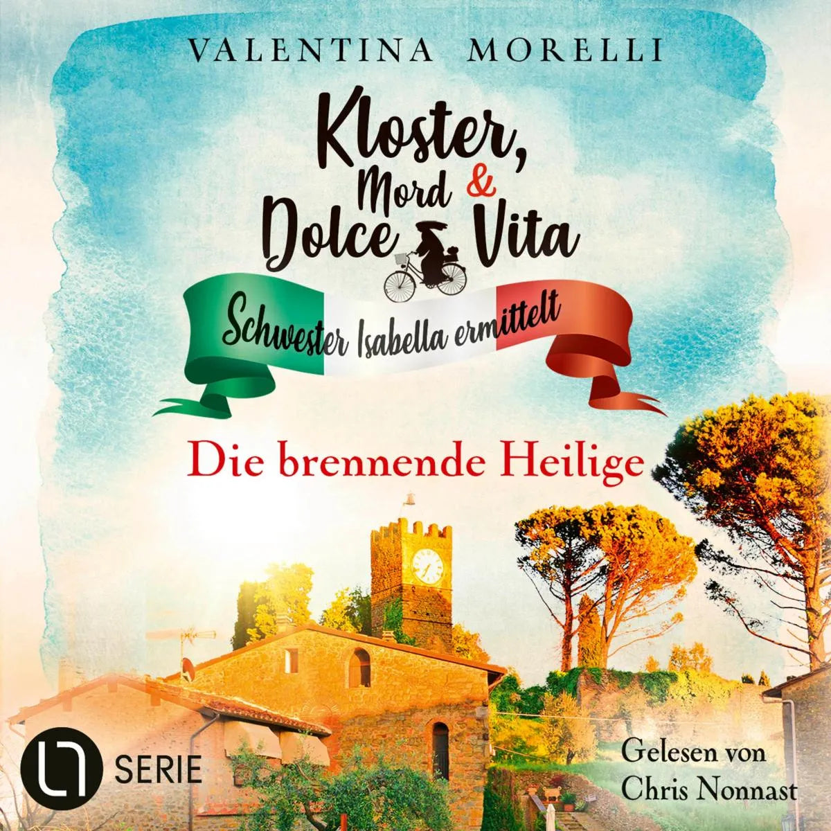 Cover: Die brennende Heilige (Hörbuch Download) von Valentina Morelli