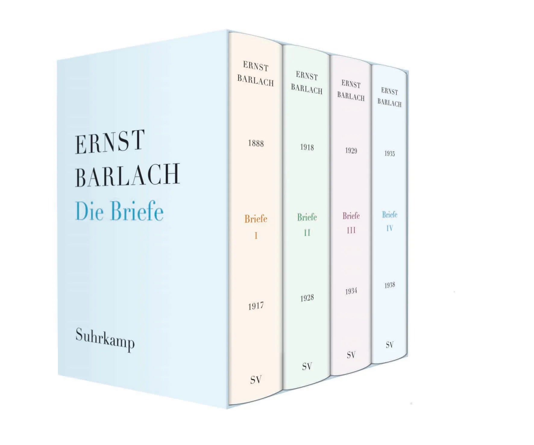 Buchcover von 'Die Briefe' - Gebundene Ausgabe von Ernst Barlach