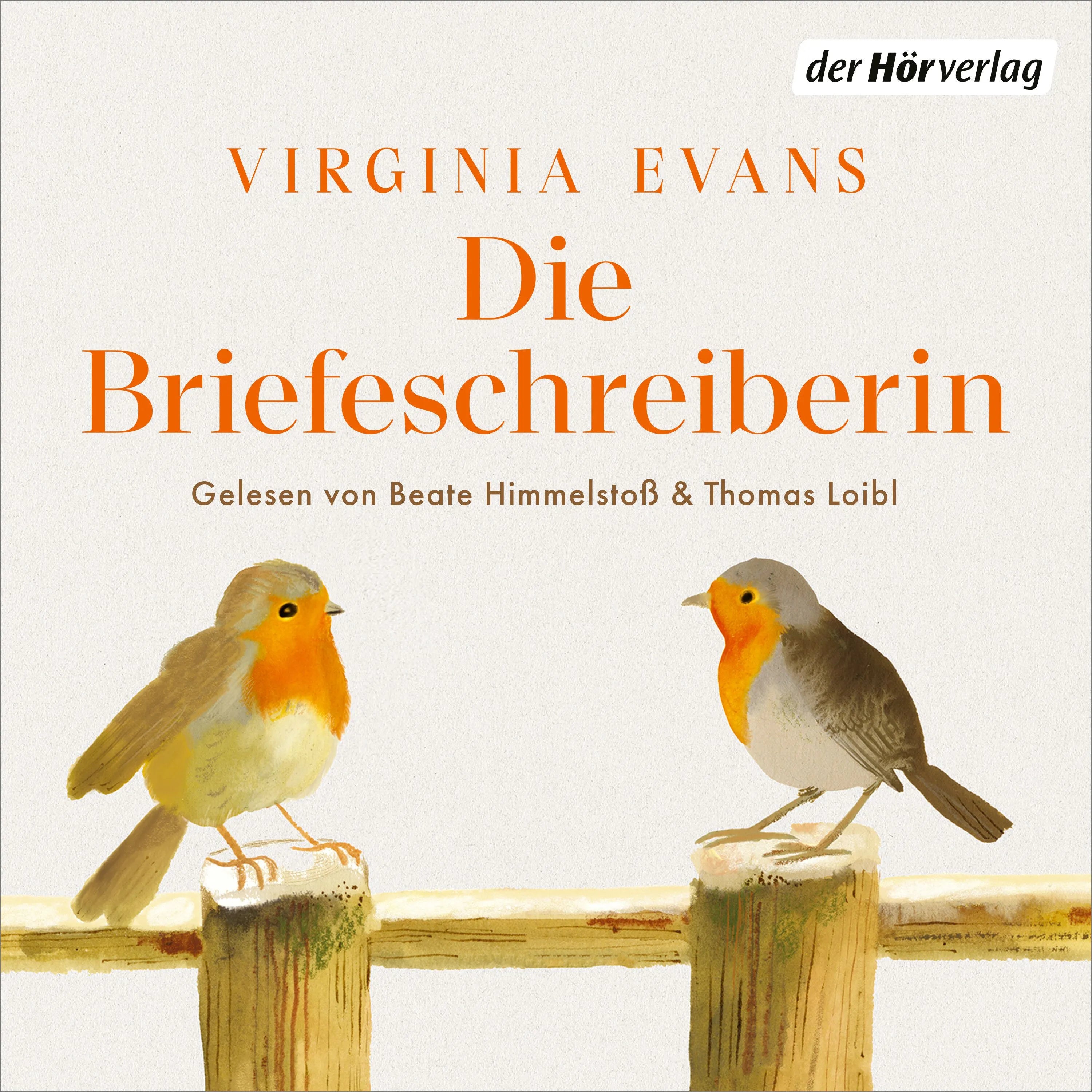 Cover: Die Briefeschreiberin (Hörbuch Download) von Virginia Evans