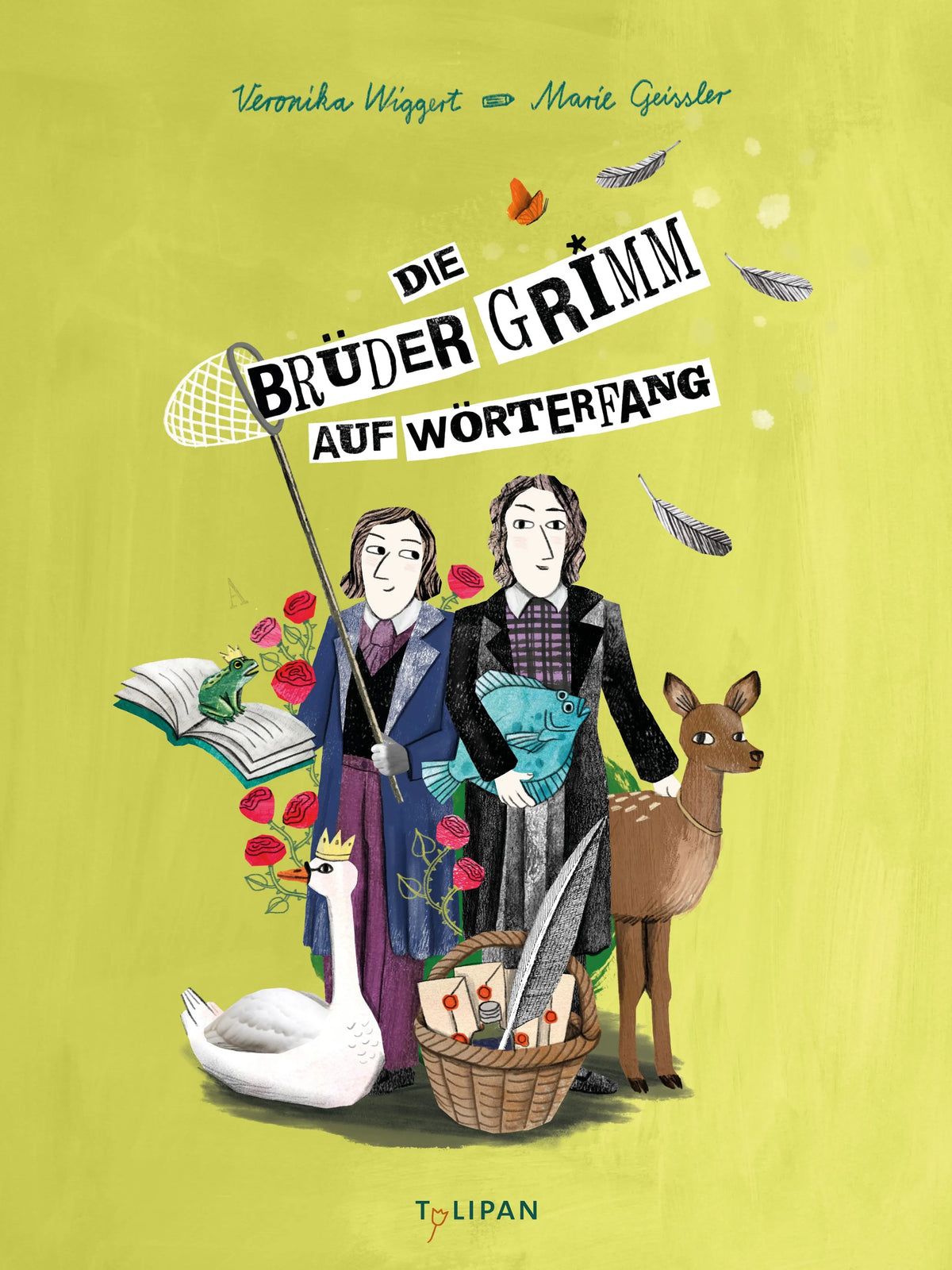Cover: Die Brüder Grimm auf Wörterfang (Hardcover) von Veronika Wiggert