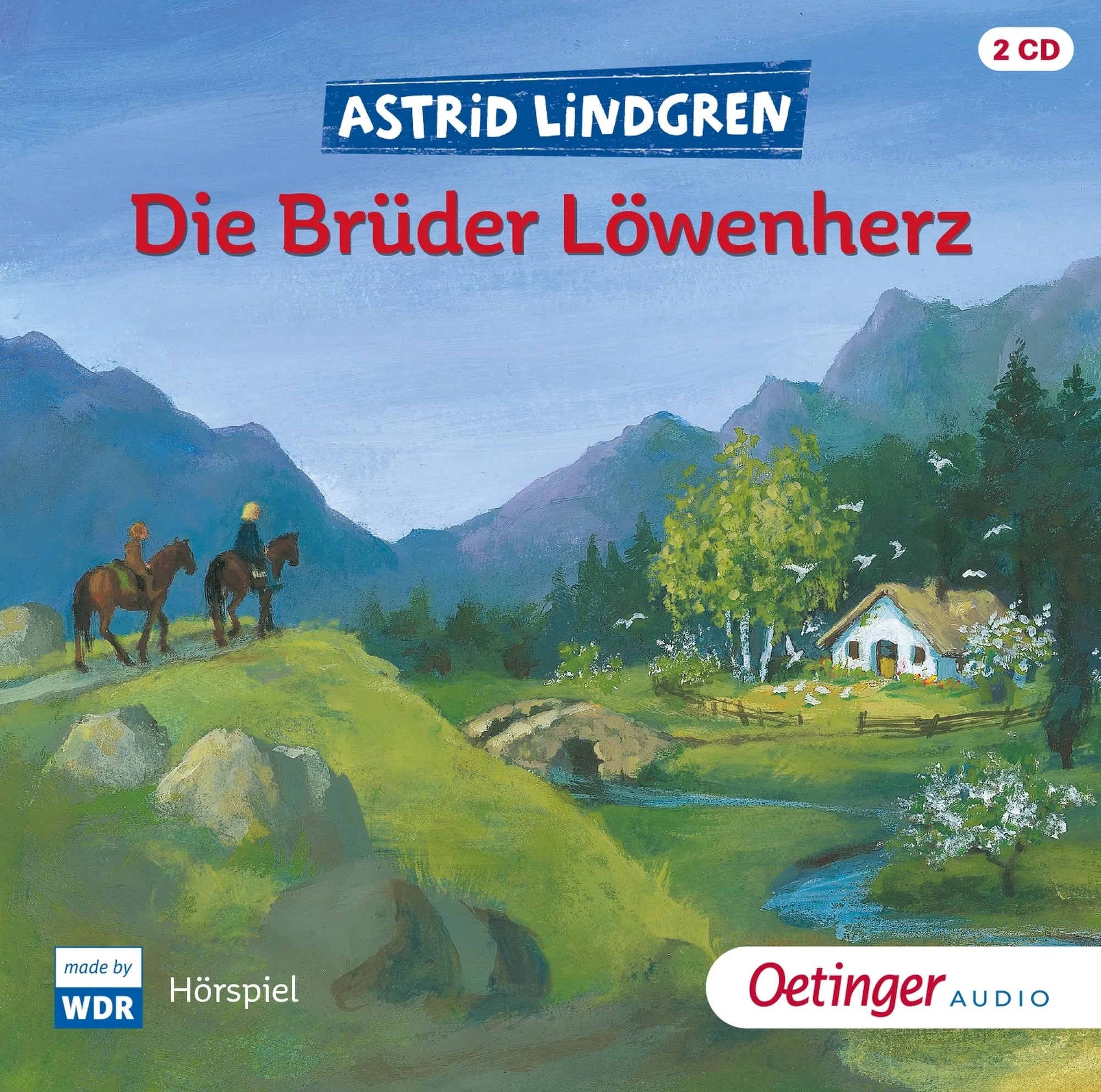 Buchcover von 'Die Brüder Löwenherz' - Hörbuch (CD) von Astrid Lindgren