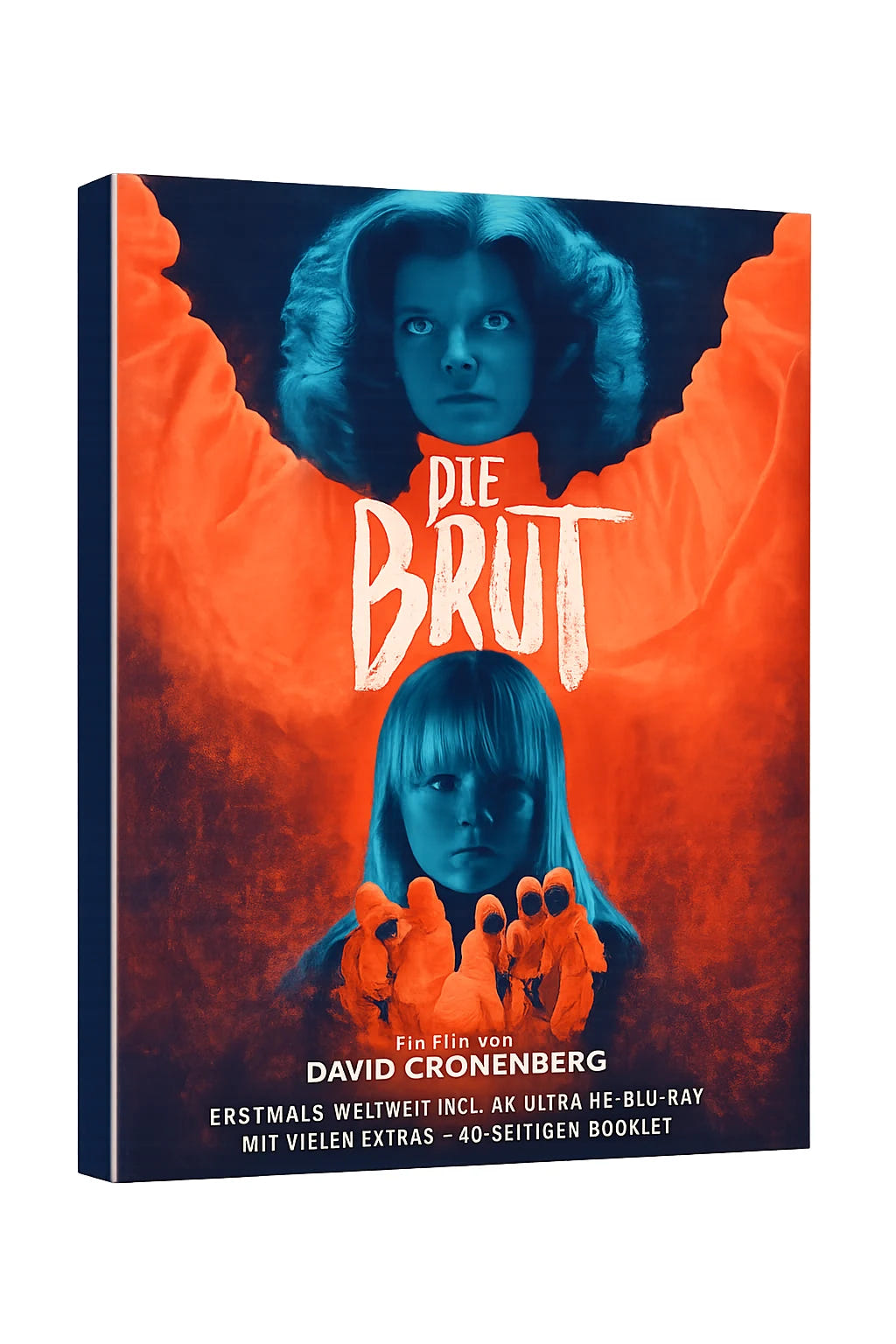 Mediabook 4K UHD + Blu-ray-Cover: Die Brut