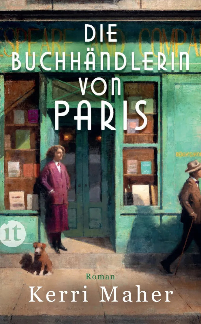 Buchcover von 'Die Buchhändlerin von Paris' - Taschenbuch von Kerri Maher