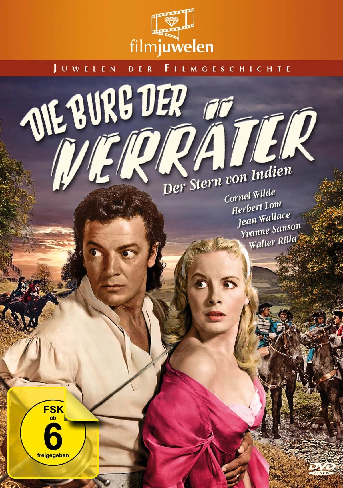 Die Burg der Verräter - Der Stern von Indien - DVD