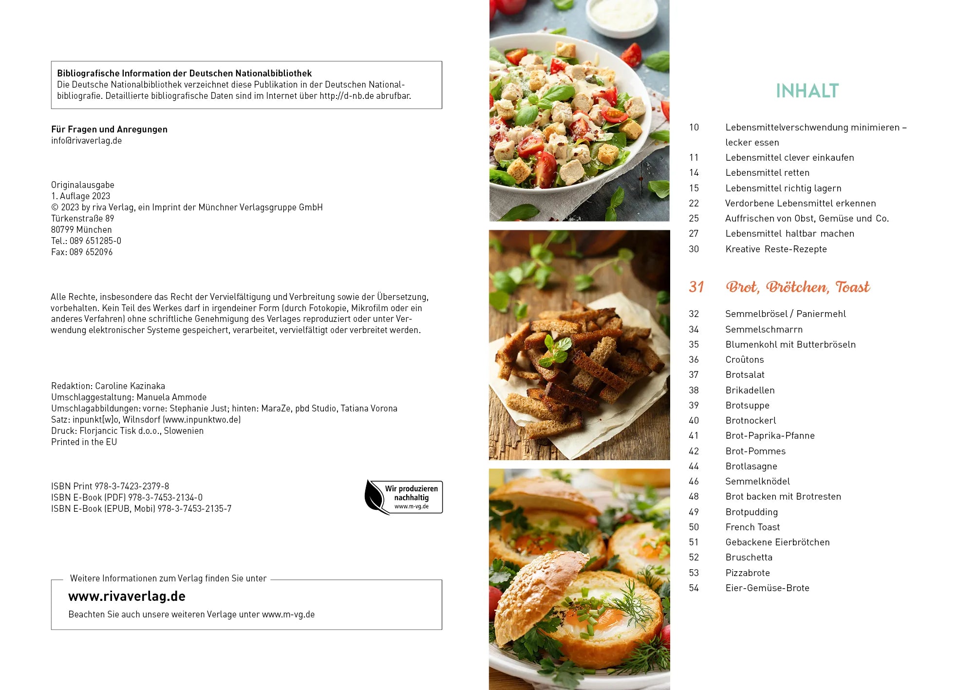Innenansicht von 'Die Clever-Küche: 100 % Geschmack – 0 % Lebensmittelverschwendung' - Taschenbuch