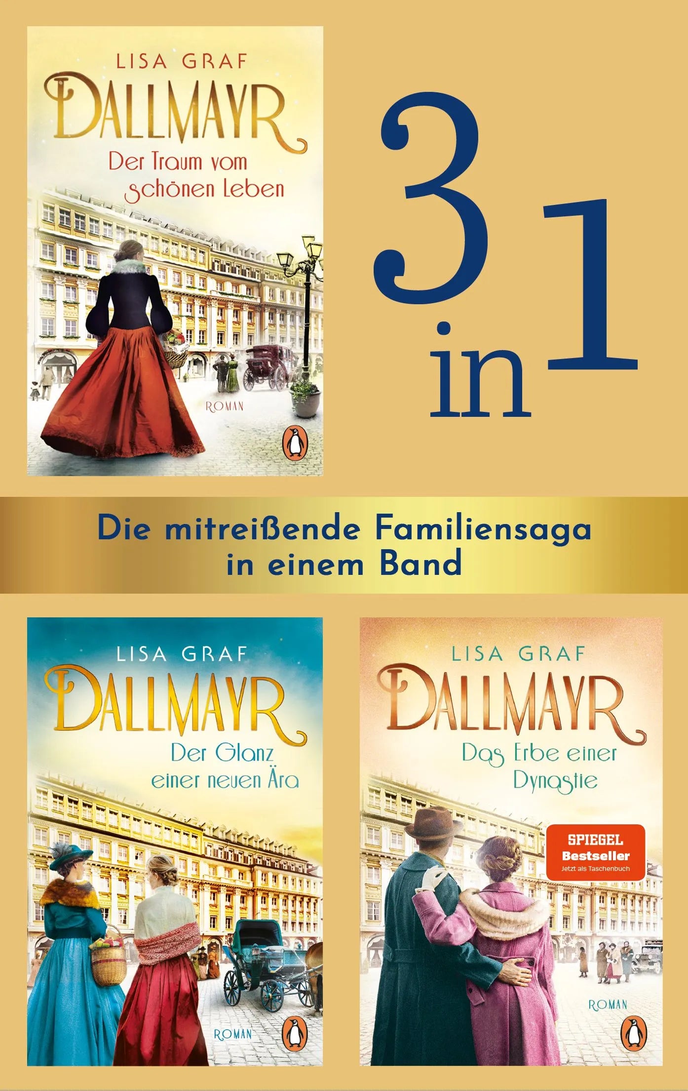 Cover: Die Dallmayr-Saga (E-Book) von Lisa Graf