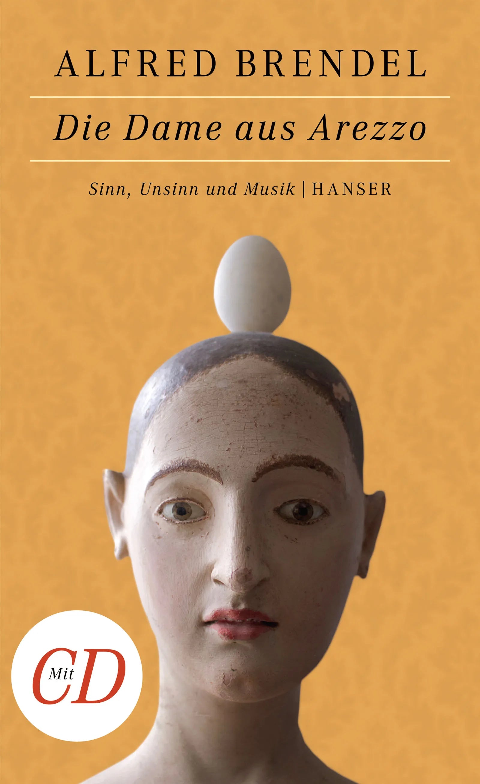 Buchcover von 'Die Dame aus Arezzo' - Gebundene Ausgabe von Alfred Brendel
