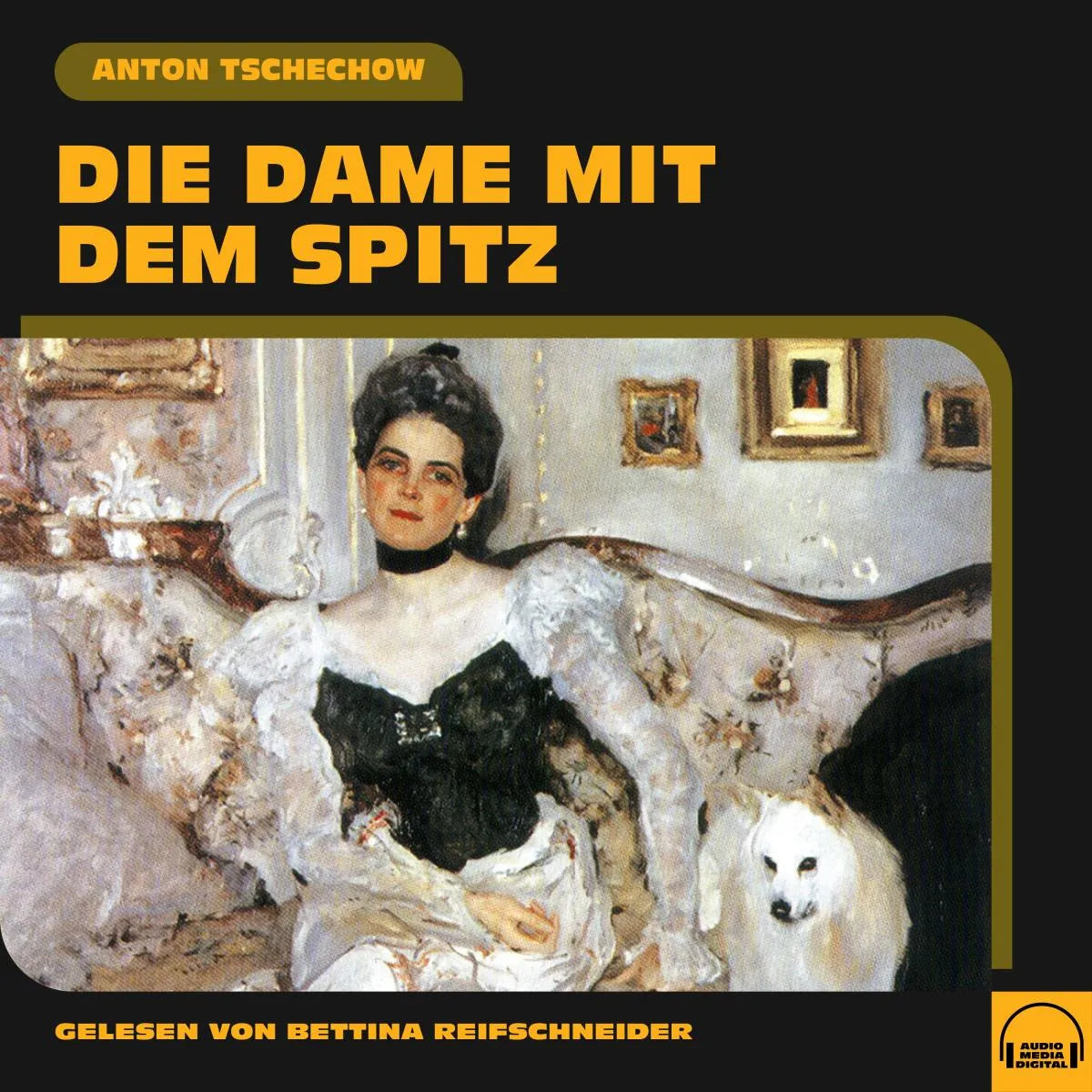 Cover: Die Dame mit dem Spitz (Hörbuch Download) von Anton Tschechow