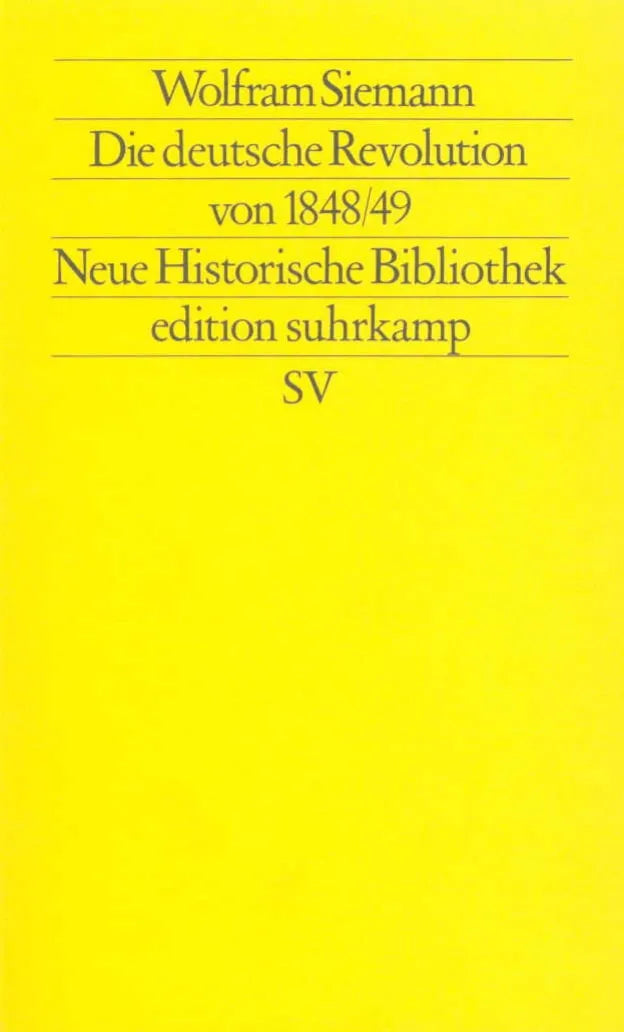 Buchcover von 'Die deutsche Revolution von 1848/49' - Taschenbuch von Wolfram Siemann