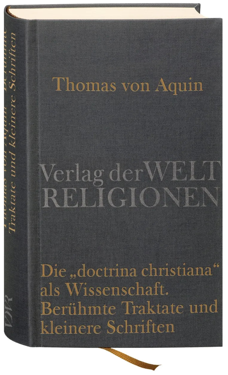 Buchcover von 'Die »doctrina christiana« als Wissenschaft' - Gebundene Ausgabe von Thomas Aquin