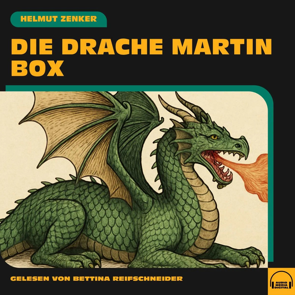 Cover: Die Drache Martin Box (Hörbuch Download) von Helmut Zenker