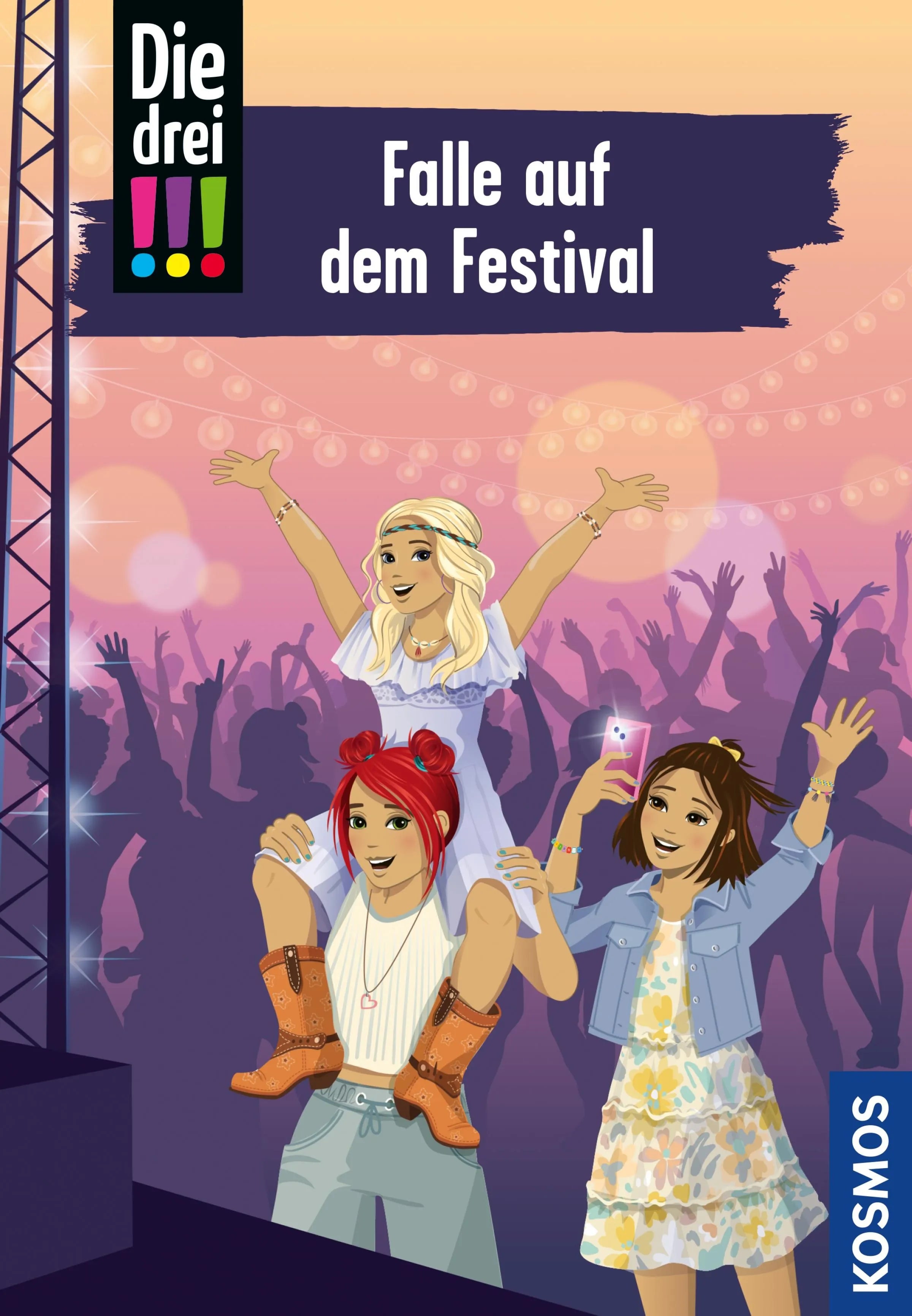 Cover: Die drei !!!, 118, Falle auf dem Festival (E-Book) von Kirsten Vogel