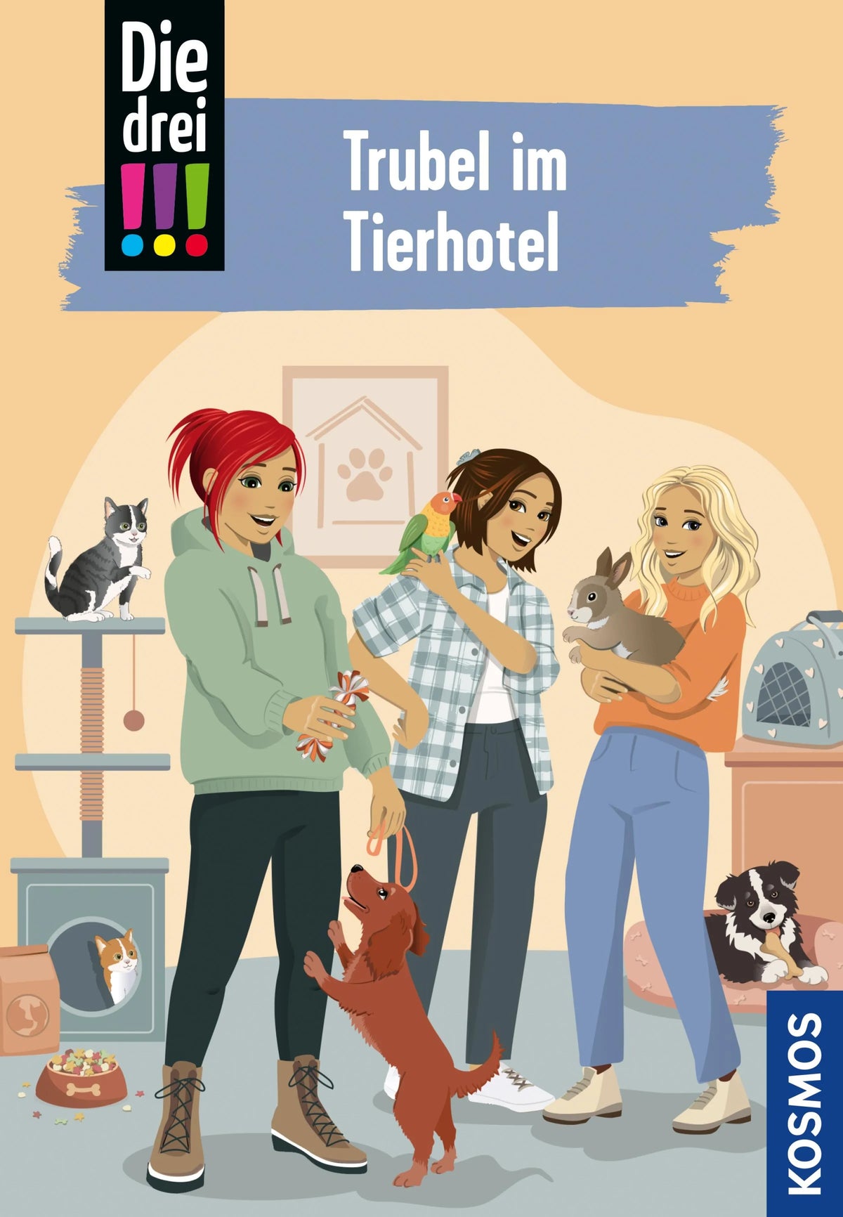 Cover: Die drei !!!, 119, Trubel im Tierhotel (E-Book) von Miriam Mann