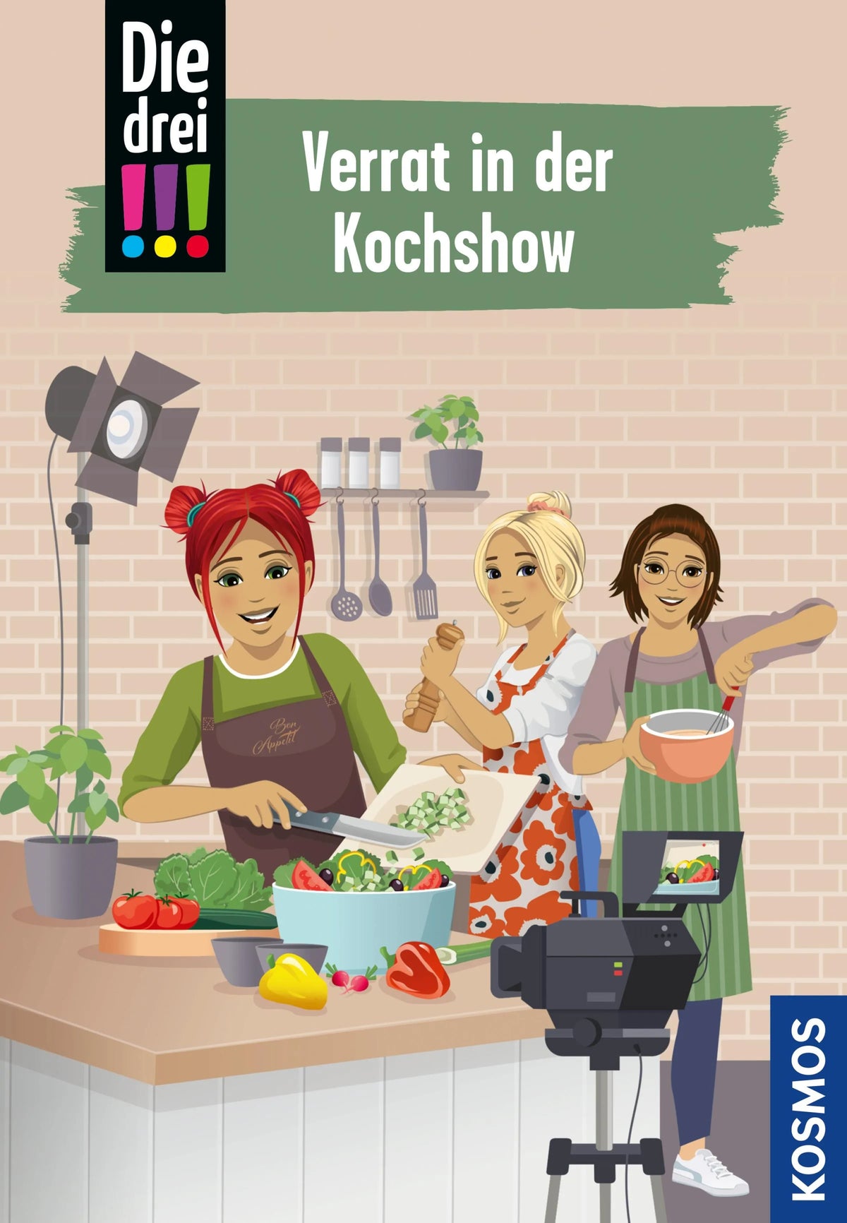 Cover: Die drei !!!, 122, Verrat in der Kochshow (E-Book) von Ann-Katrin Heger