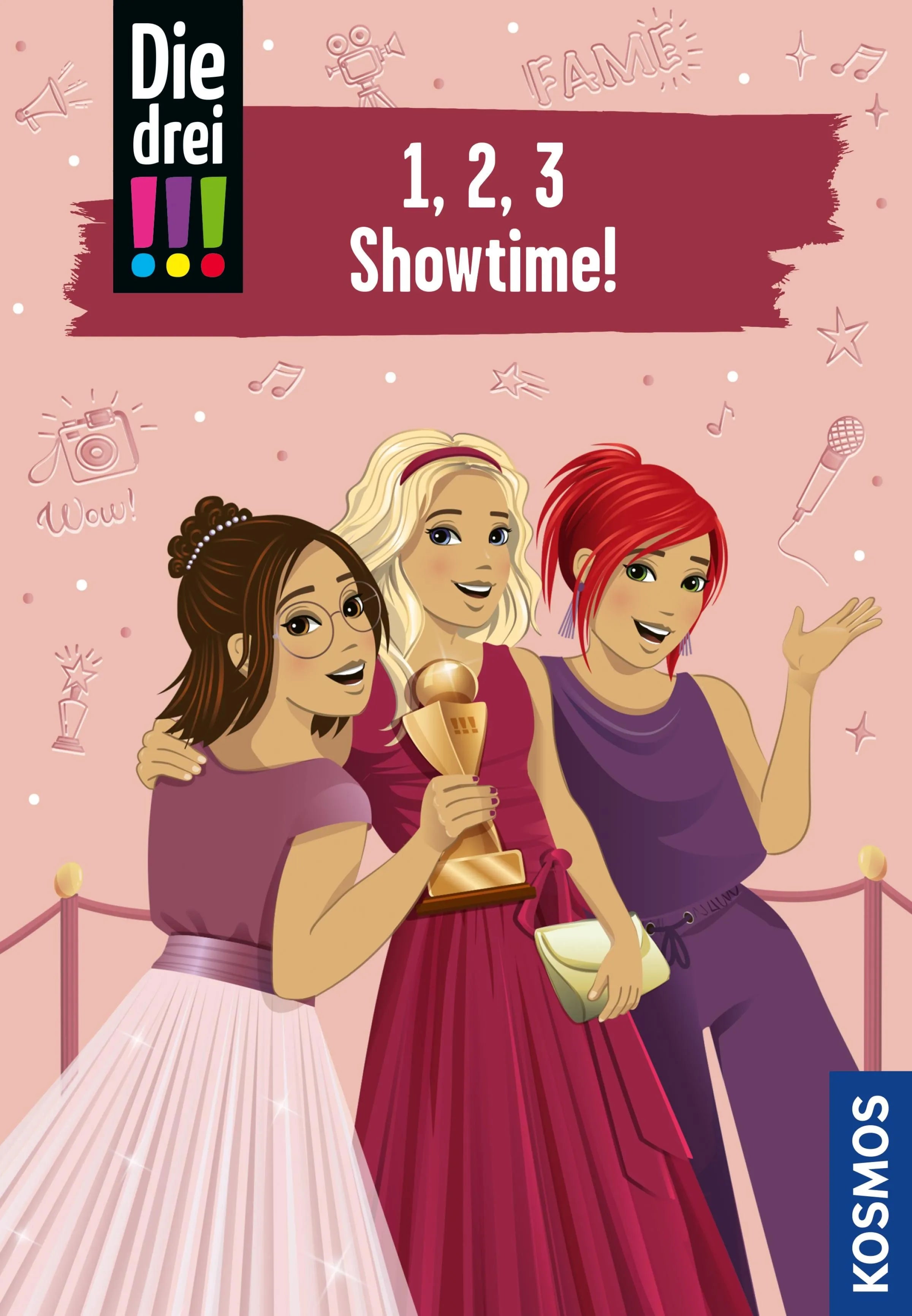 Cover: Die drei !!!, 1,2,3 - Showtime! (E-Book) von Ann-Katrin Heger