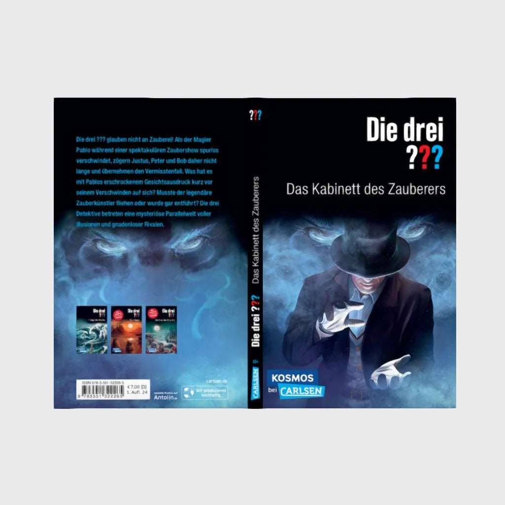 Abbildung von 'Die drei ???: Das Kabinett des Zauberers'
